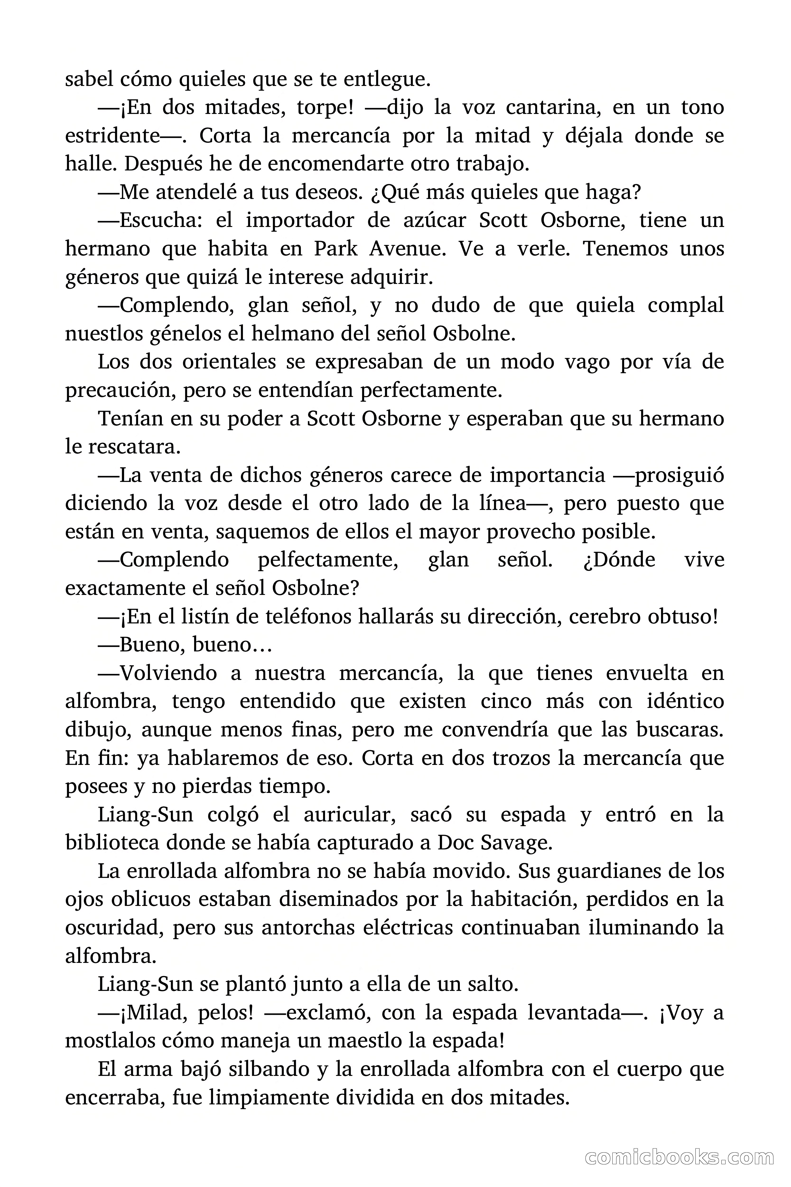 Doc Savage: Los piratas del Pacífico — page 39 of 193
