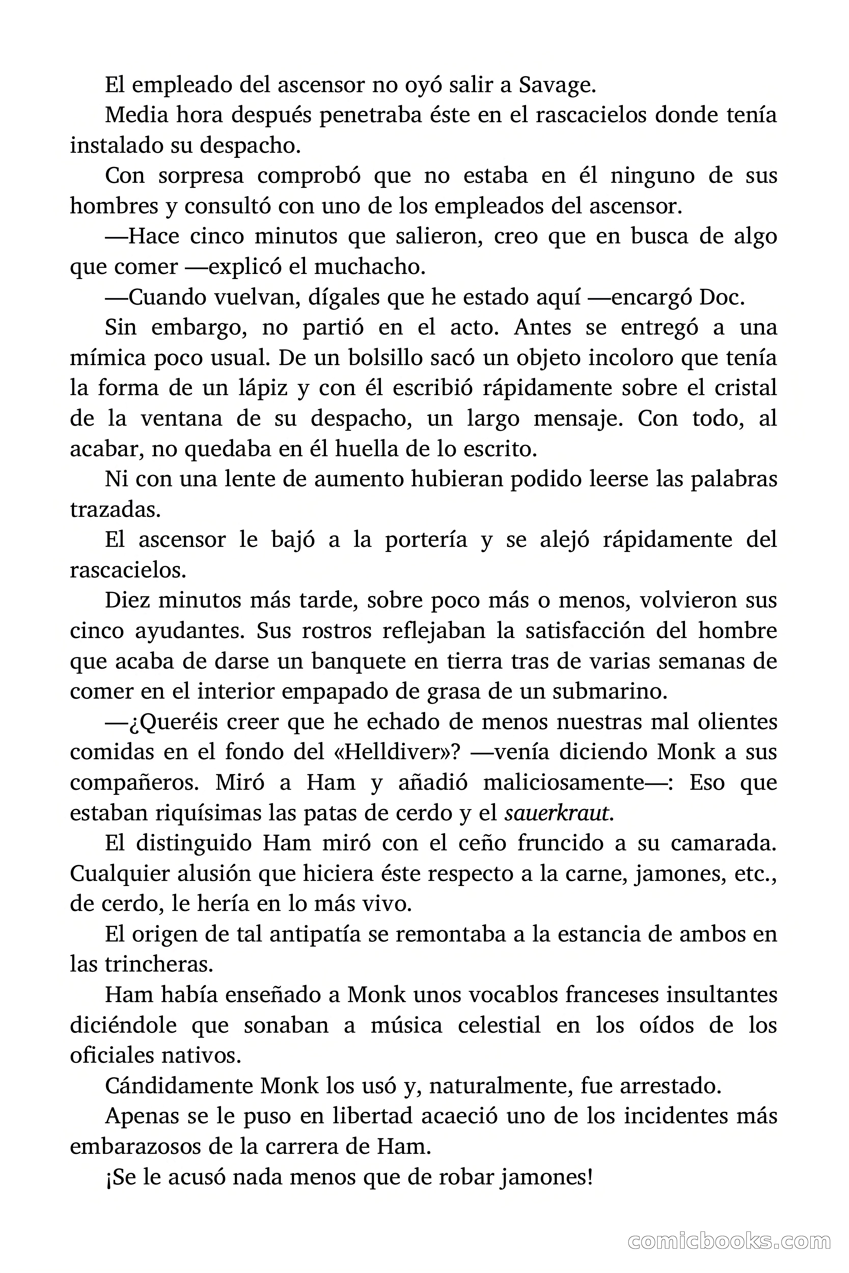 Doc Savage: Los piratas del Pacífico — page 44 of 193