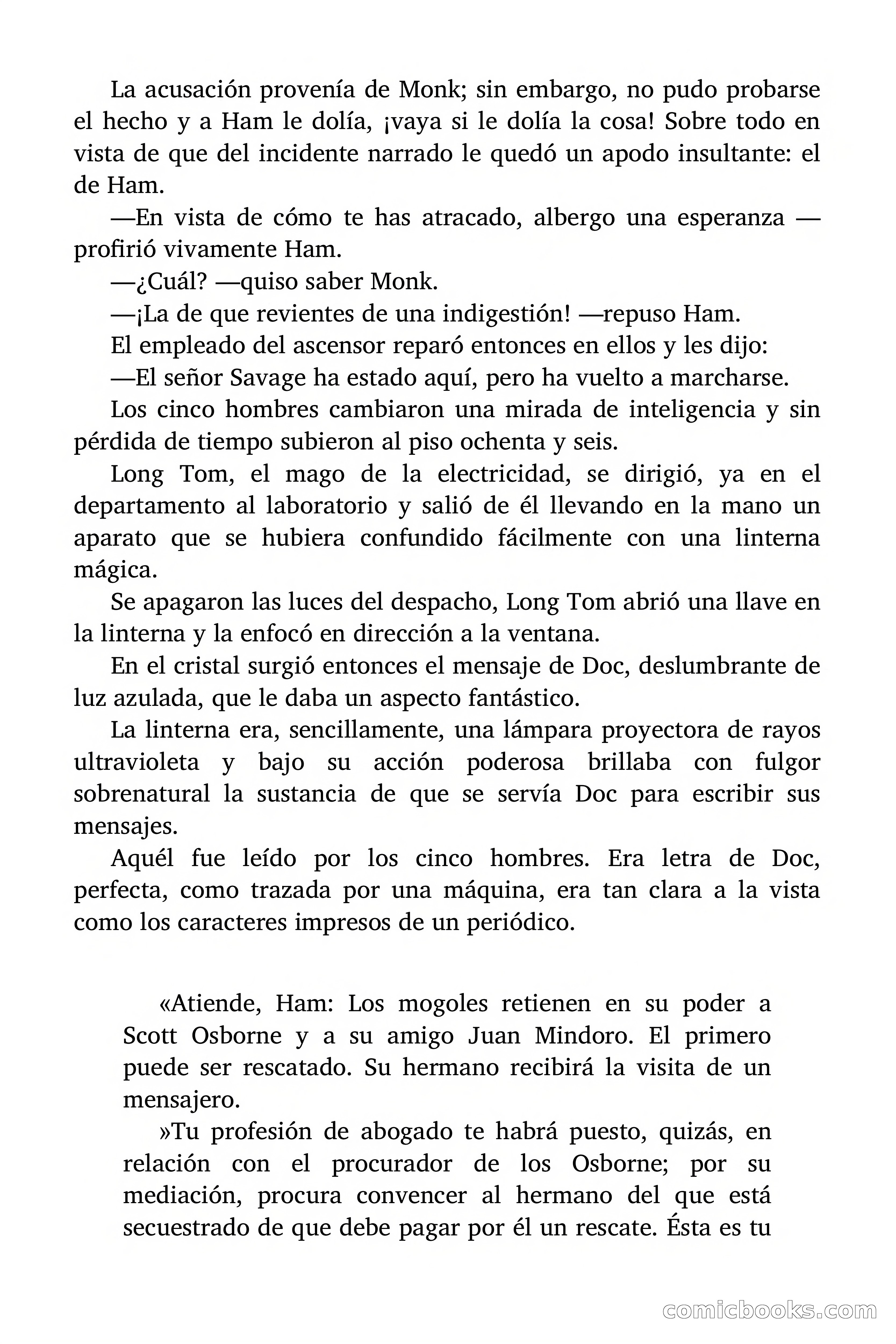Doc Savage: Los piratas del Pacífico — page 45 of 193