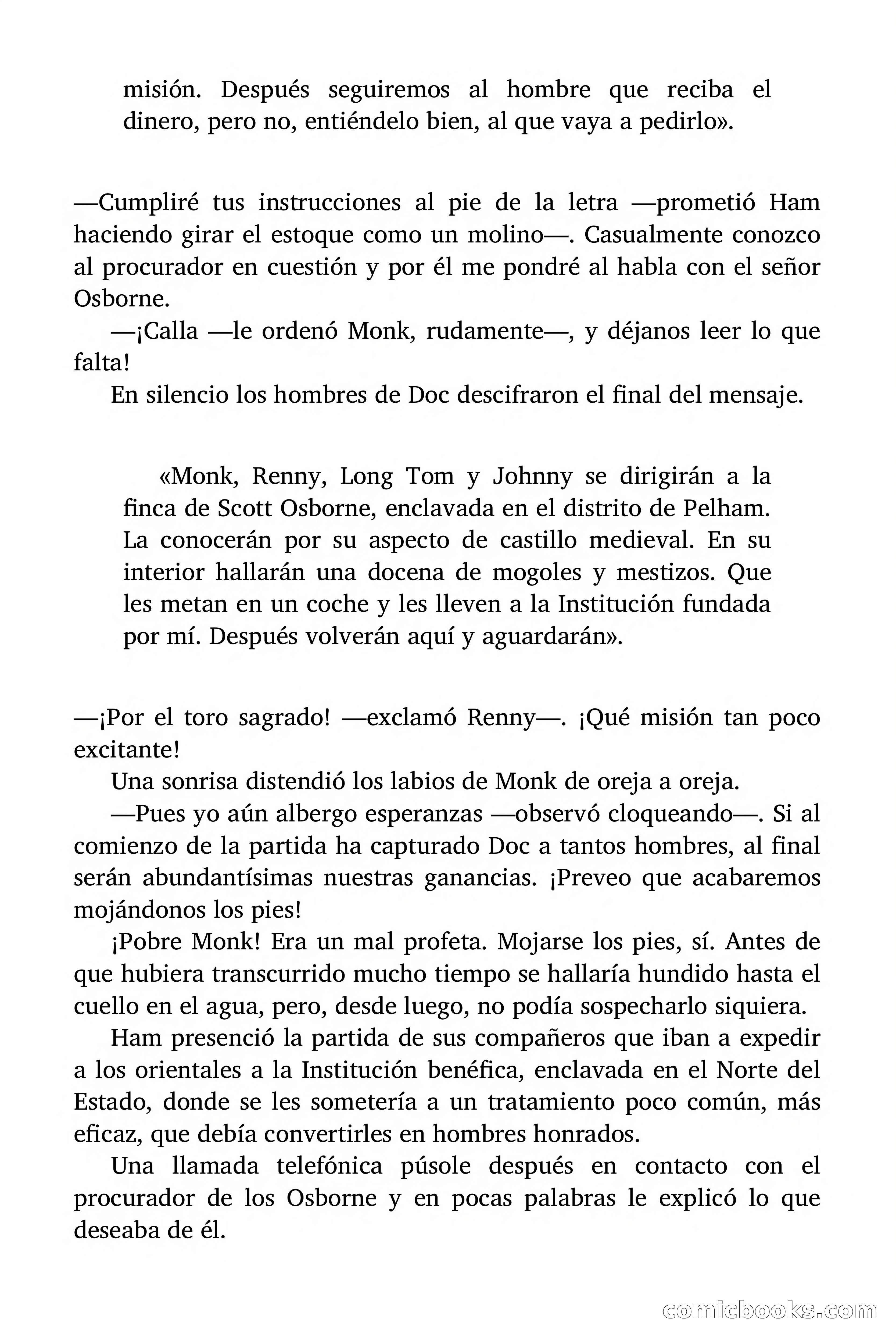 Doc Savage: Los piratas del Pacífico — page 46 of 193