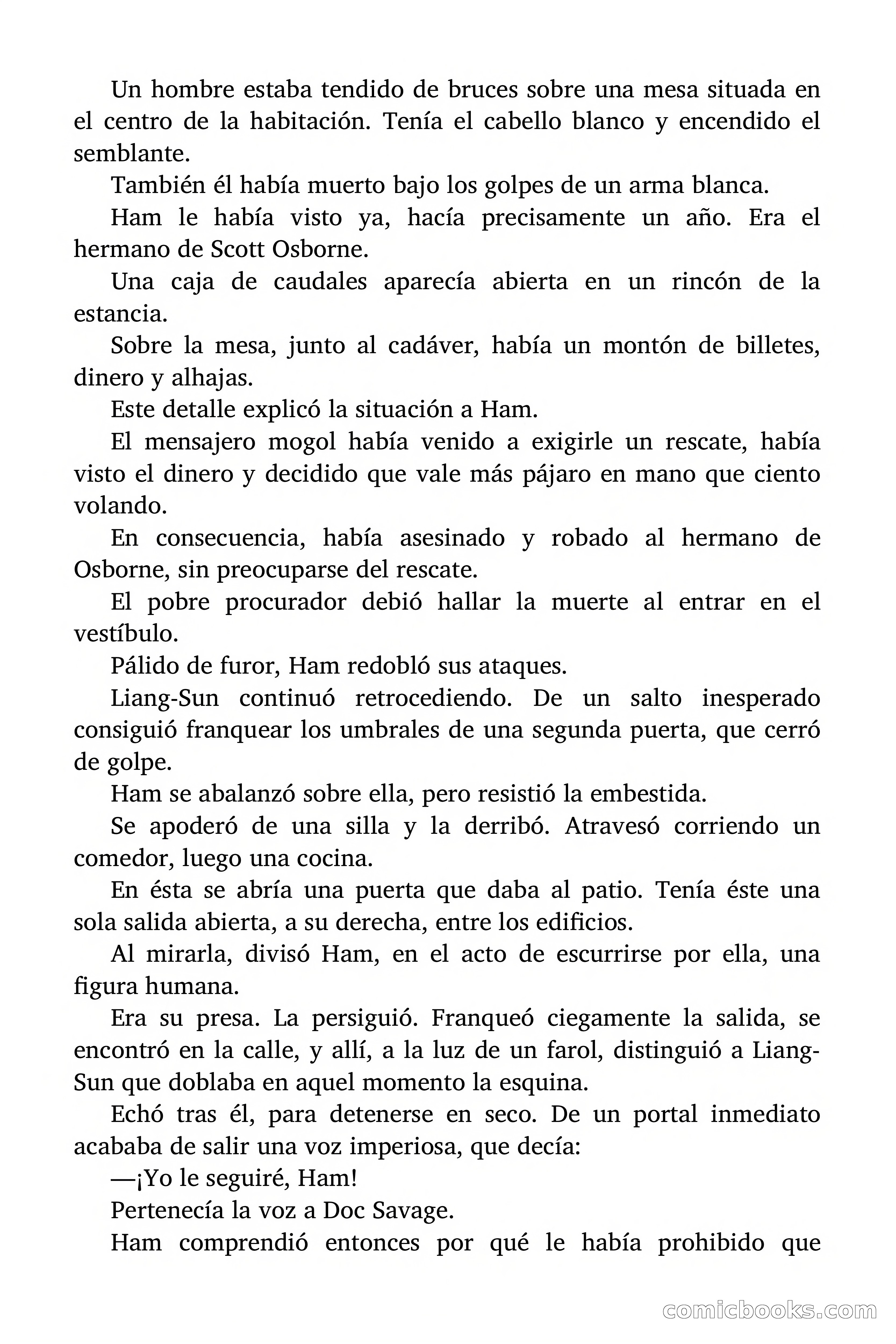 Doc Savage: Los piratas del Pacífico — page 49 of 193