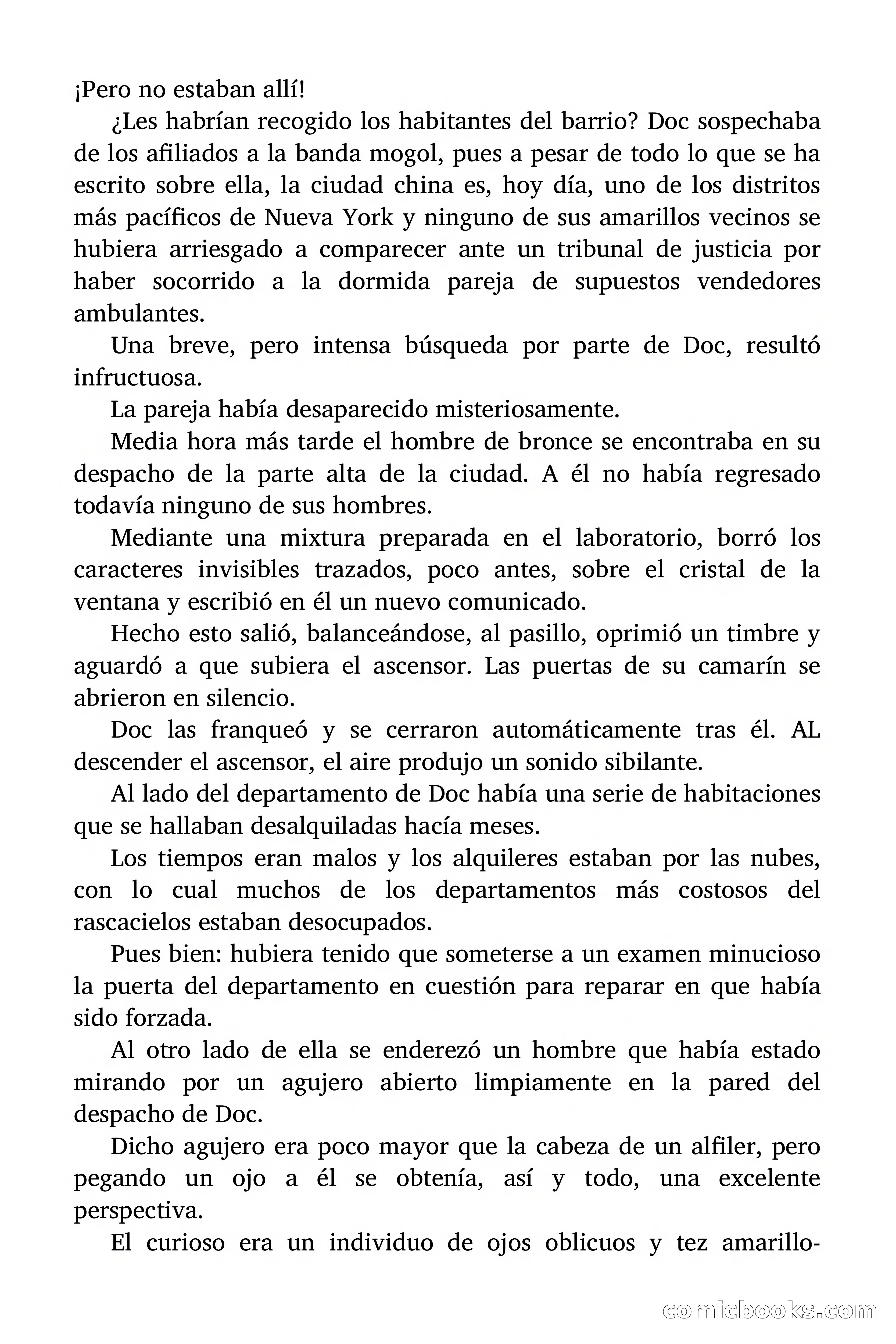Doc Savage: Los piratas del Pacífico — page 54 of 193
