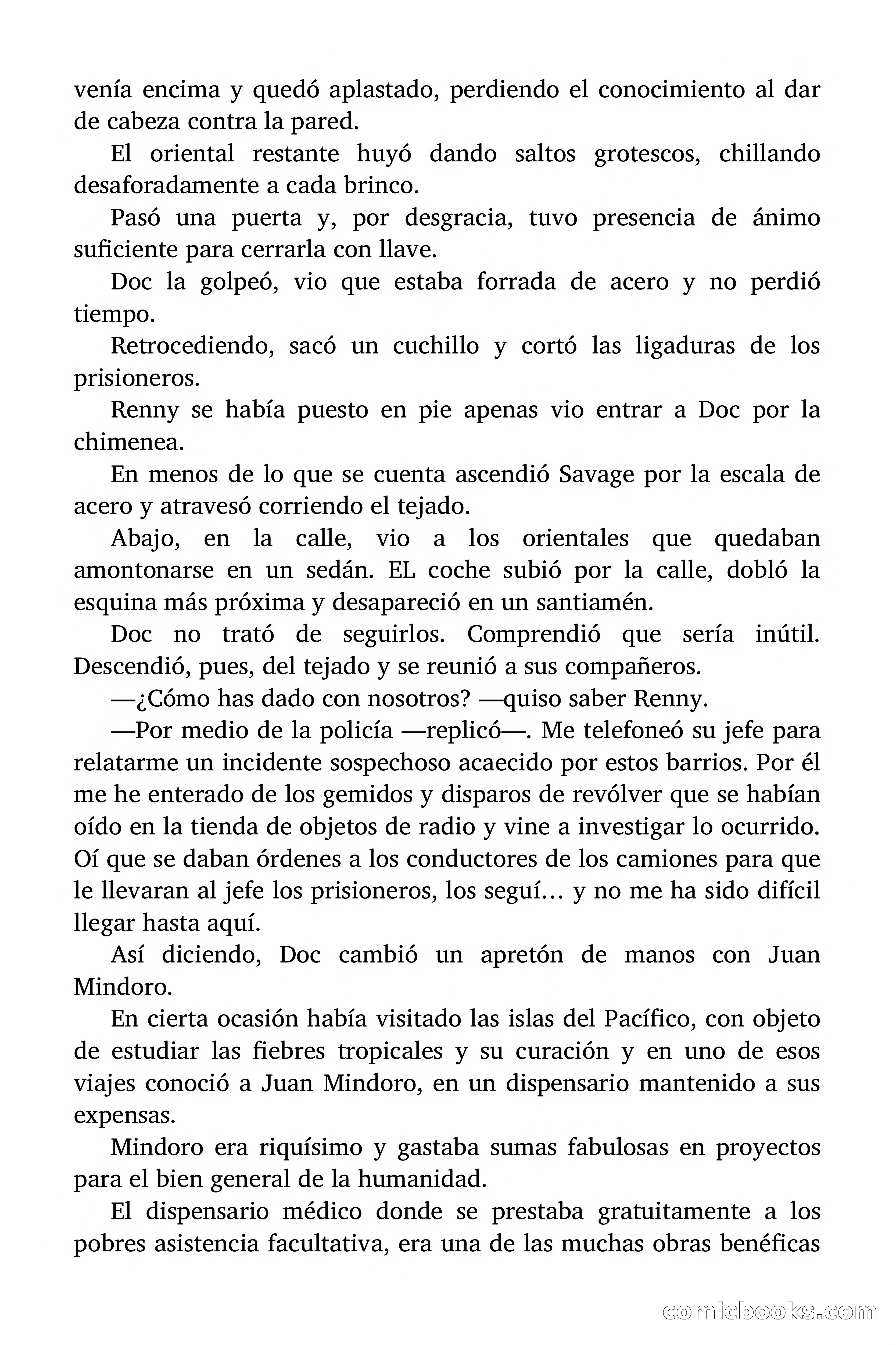 Doc Savage: Los piratas del Pacífico — page 69 of 193