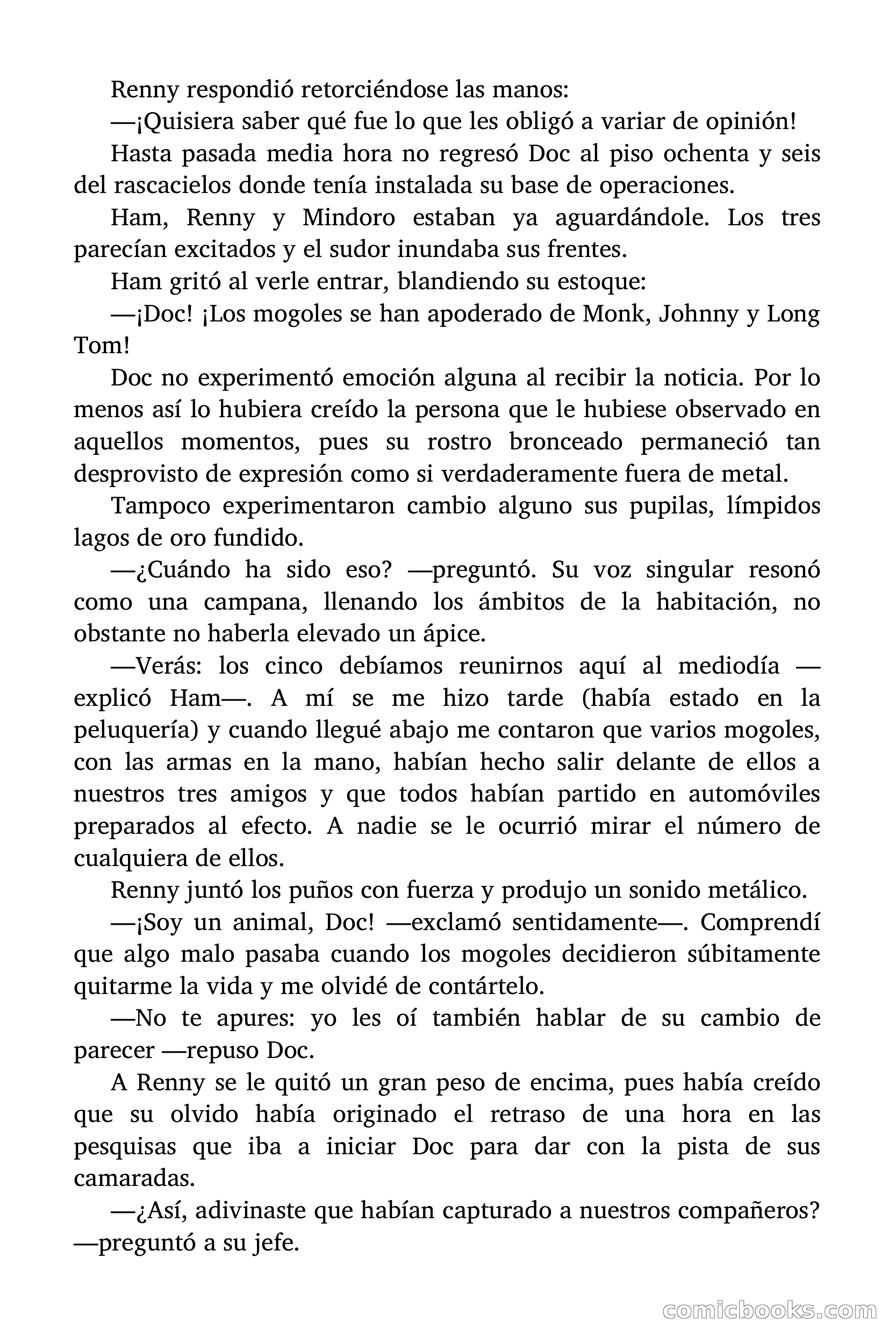 Doc Savage: Los piratas del Pacífico — page 73 of 193