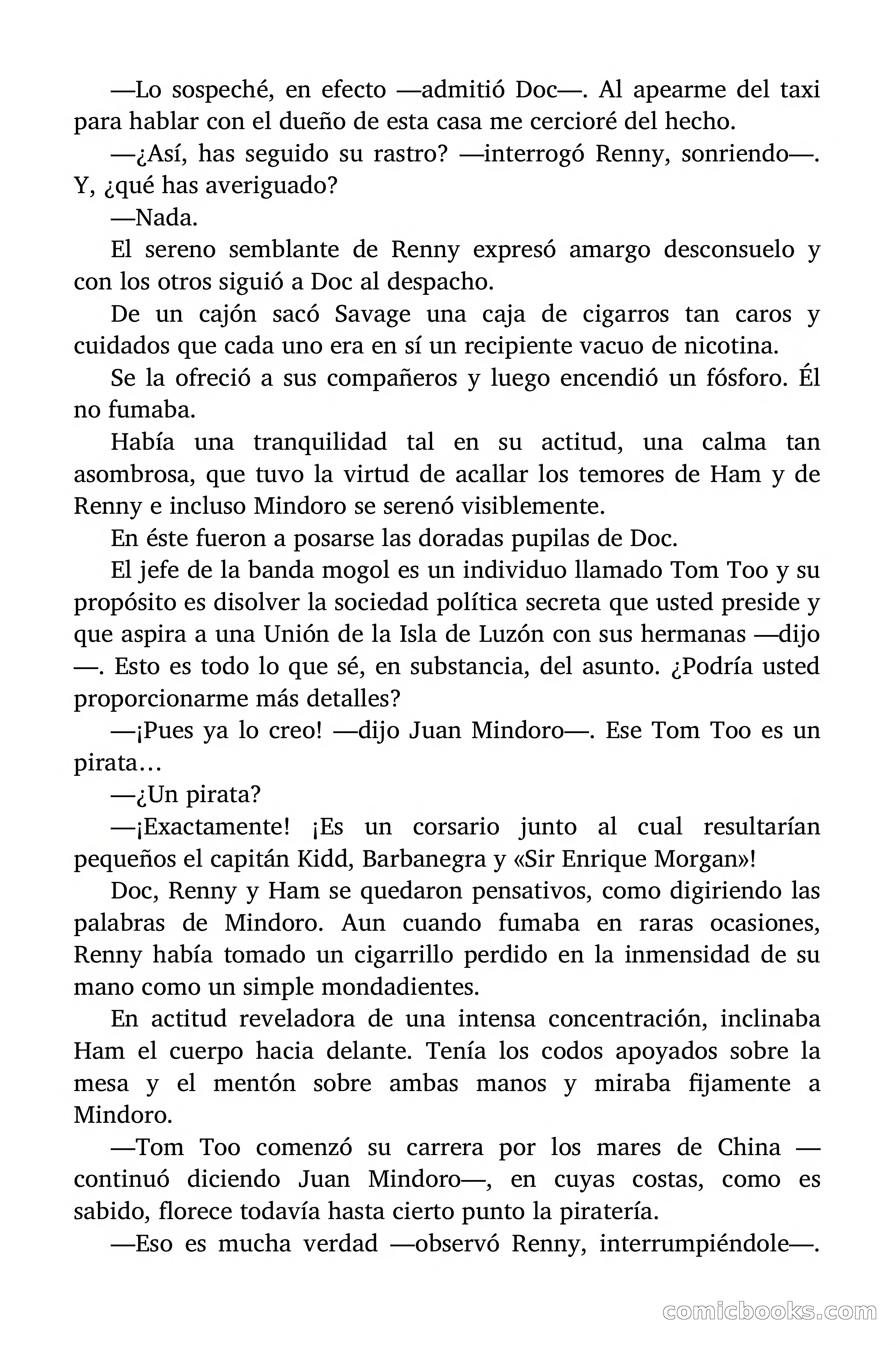 Doc Savage: Los piratas del Pacífico — page 74 of 193