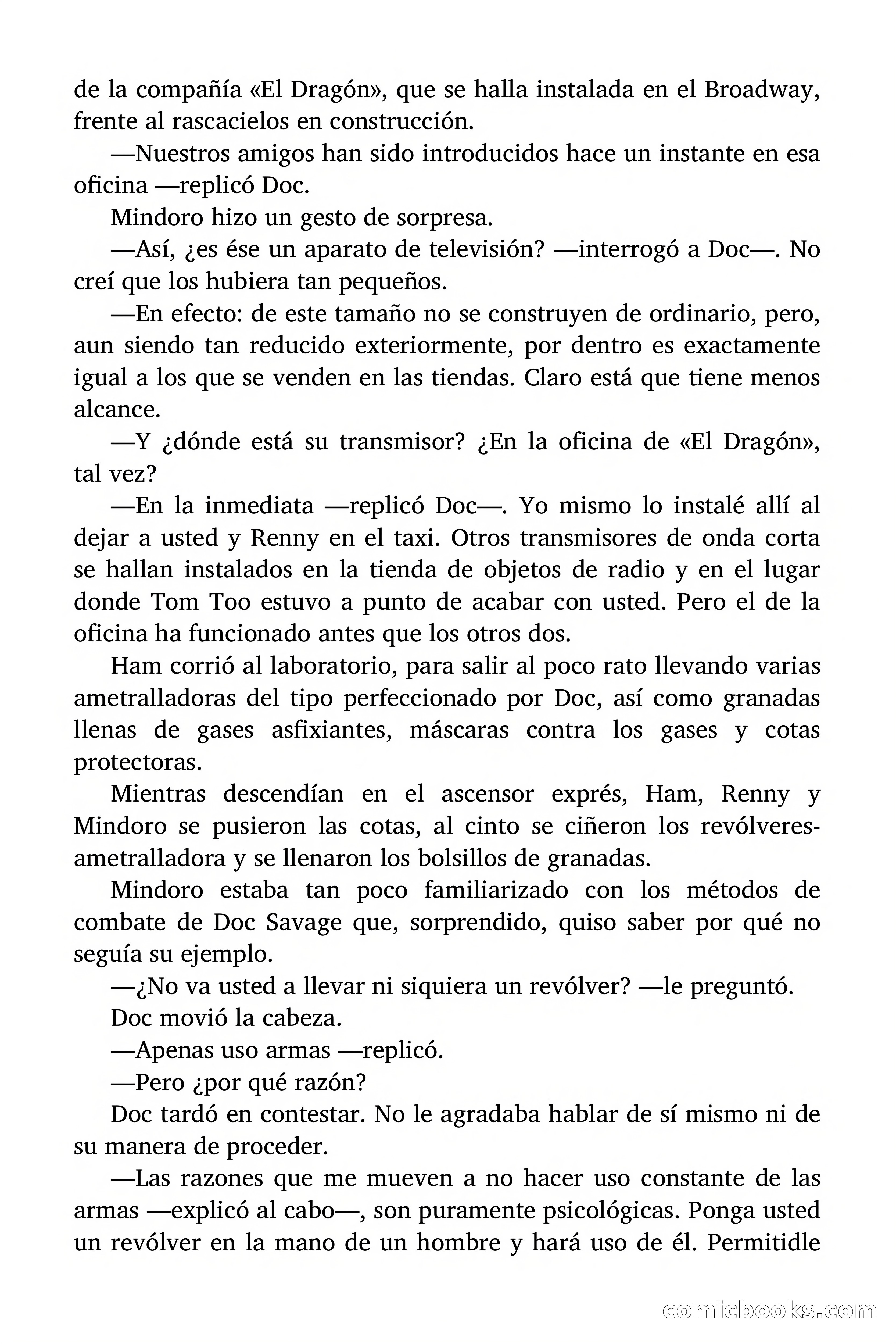 Doc Savage: Los piratas del Pacífico — page 79 of 193