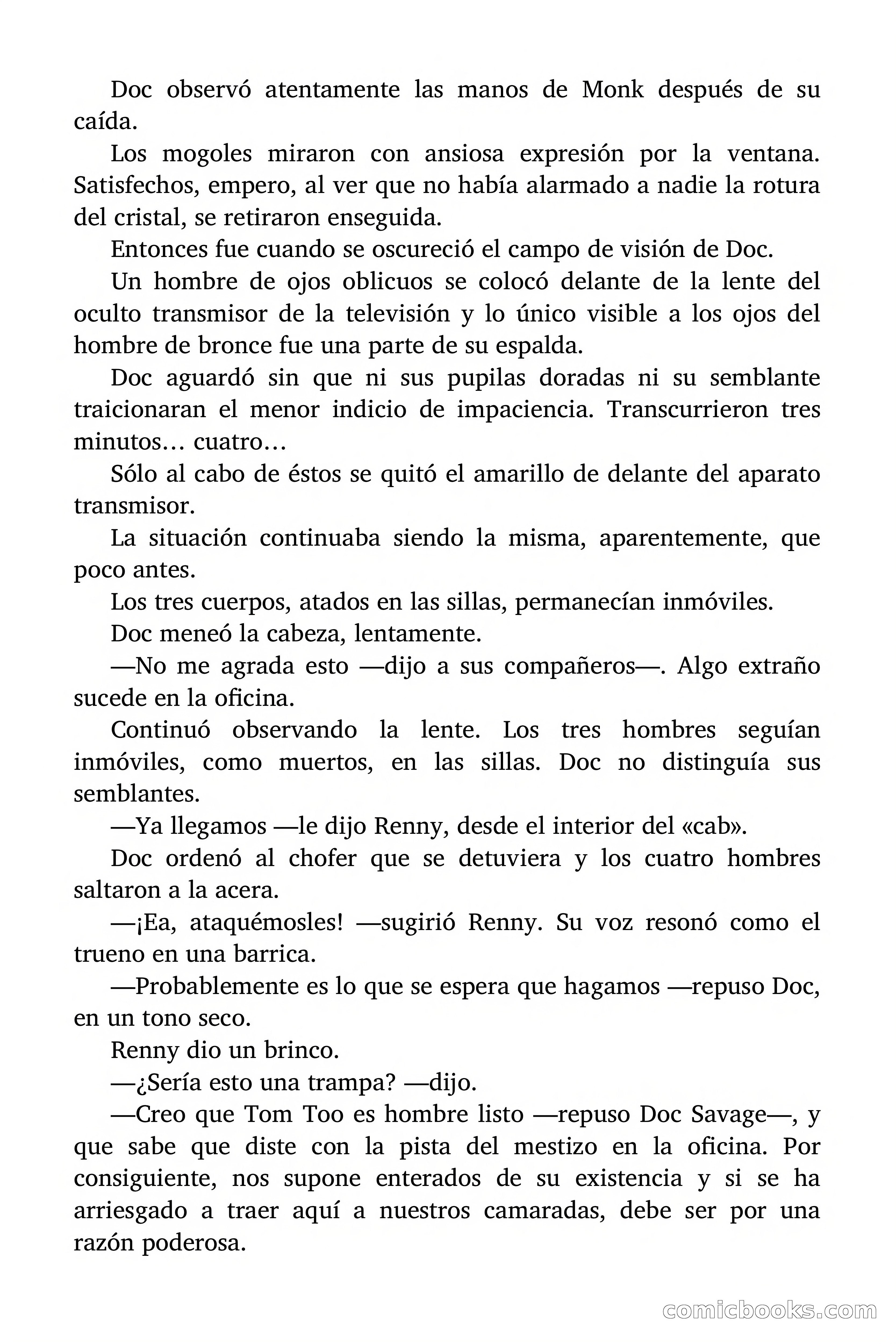 Doc Savage: Los piratas del Pacífico — page 81 of 193