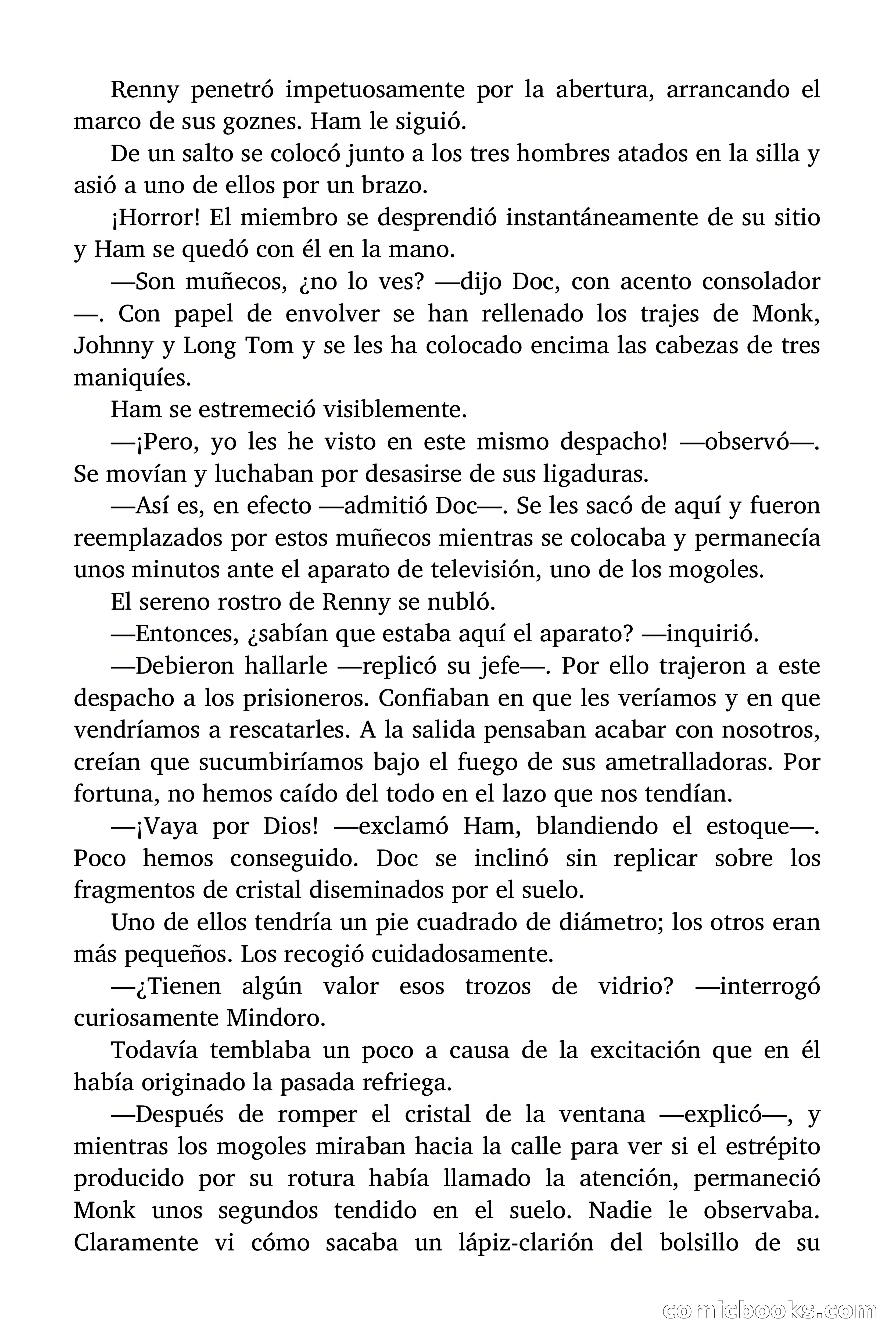 Doc Savage: Los piratas del Pacífico — page 85 of 193