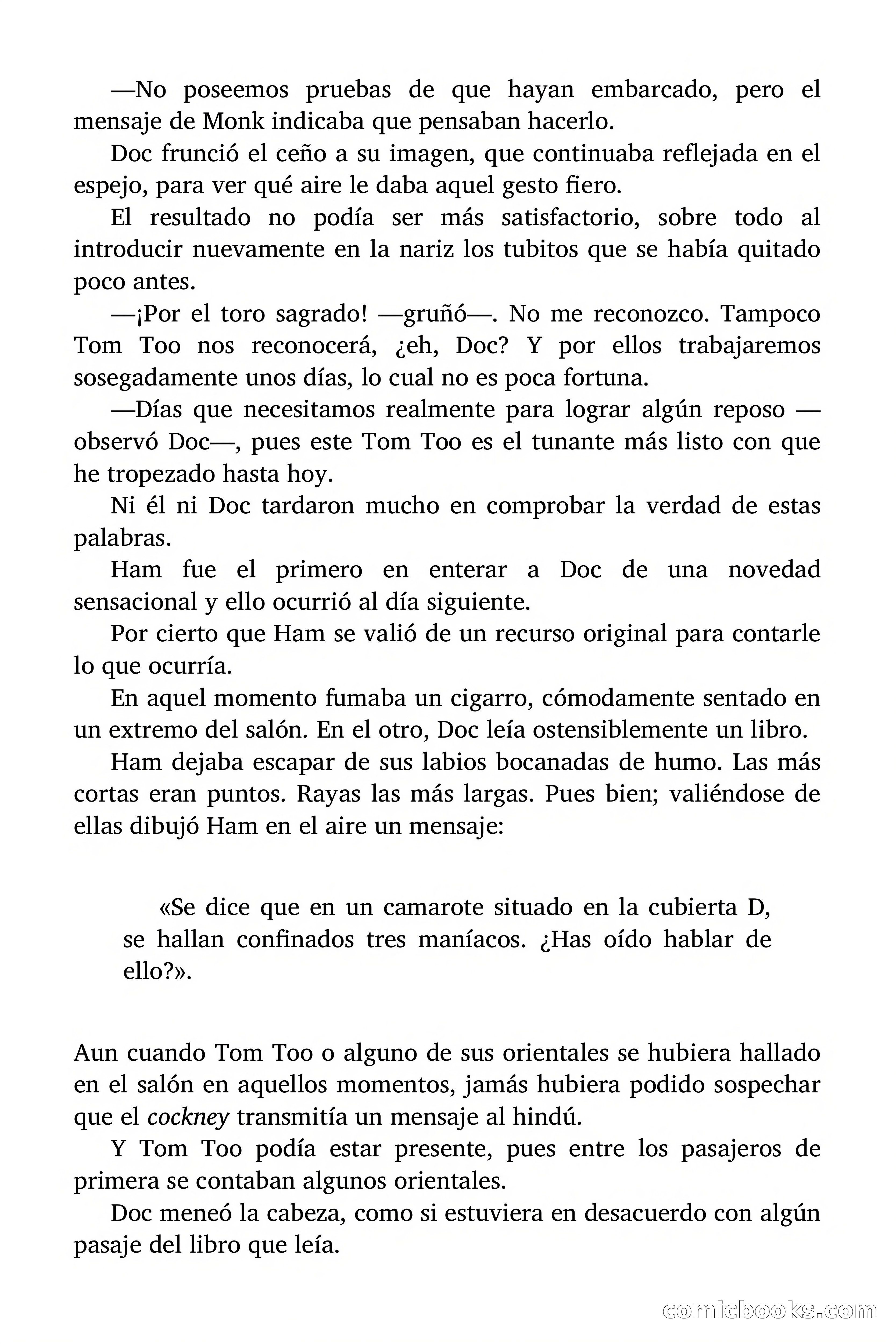 Doc Savage: Los piratas del Pacífico — page 92 of 193