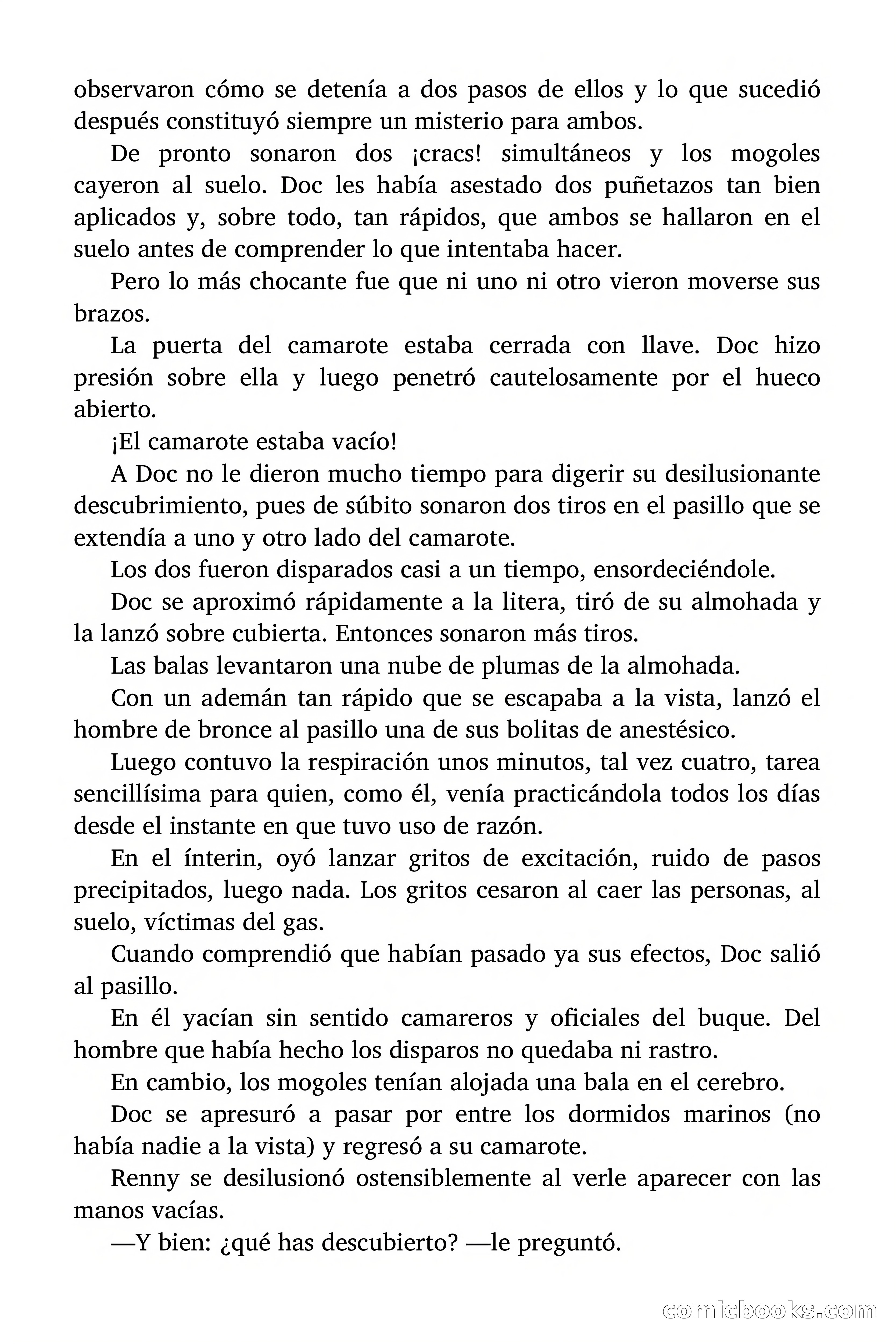 Doc Savage: Los piratas del Pacífico — page 94 of 193