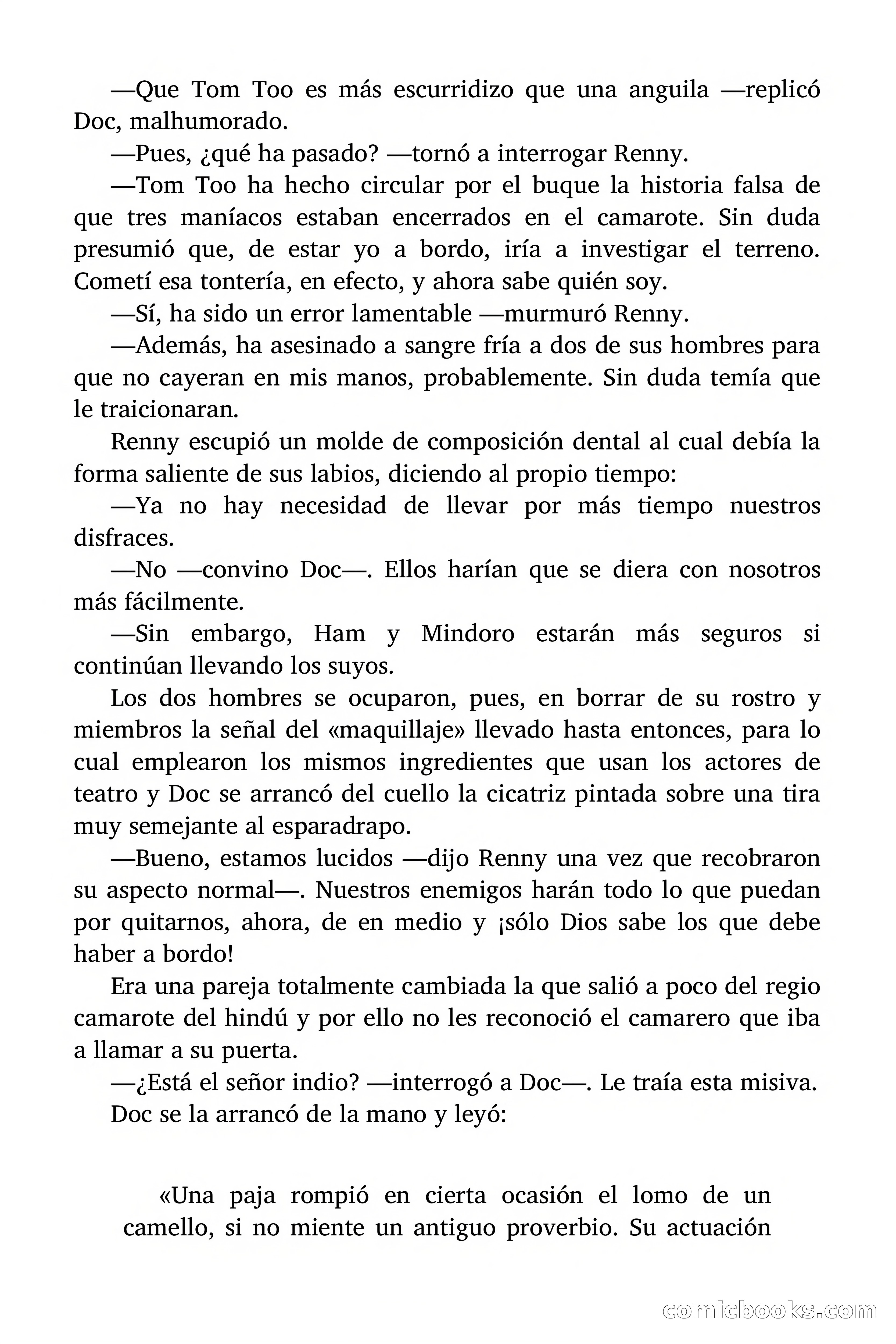 Doc Savage: Los piratas del Pacífico — page 95 of 193
