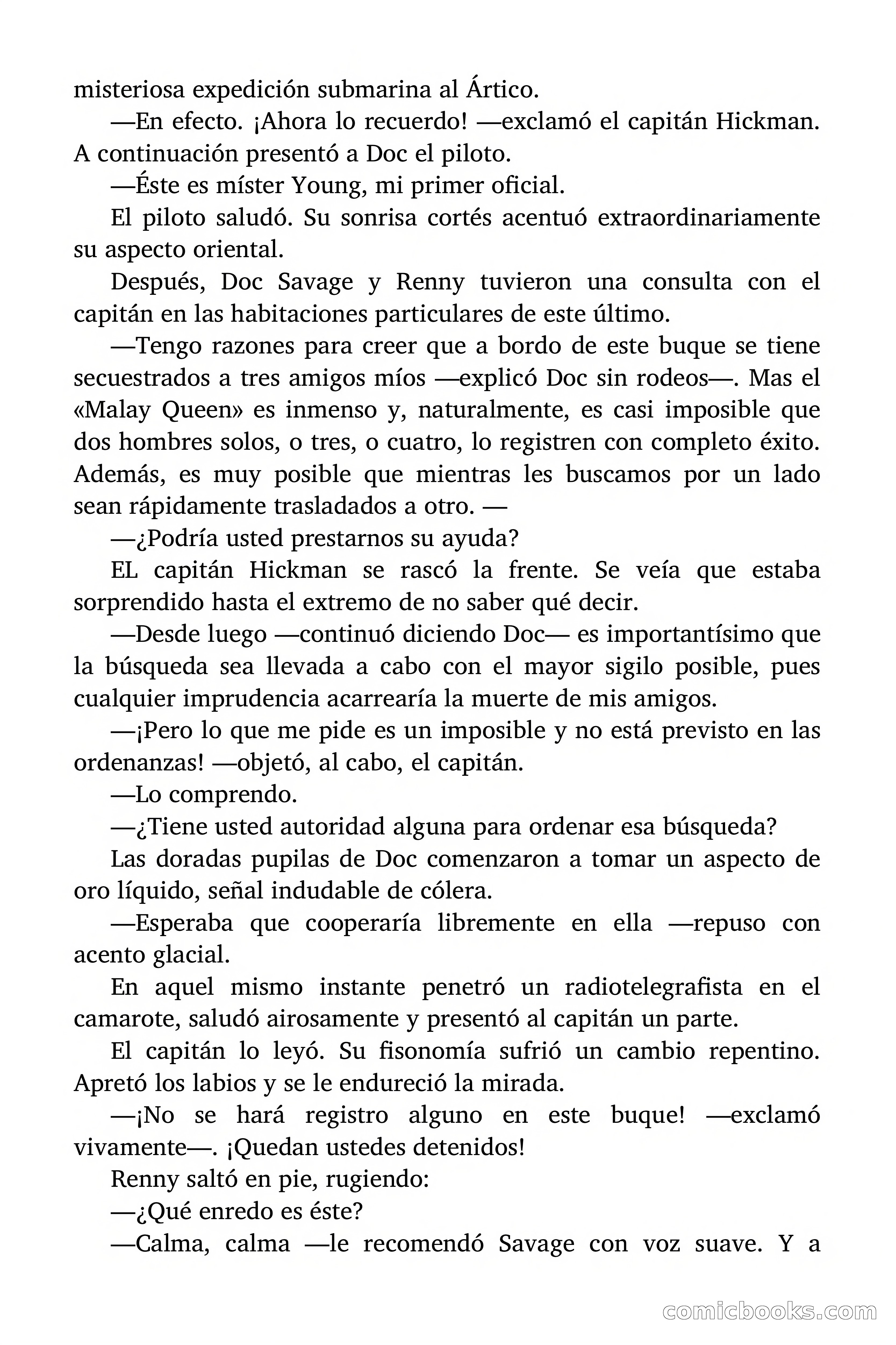 Doc Savage: Los piratas del Pacífico — page 99 of 193