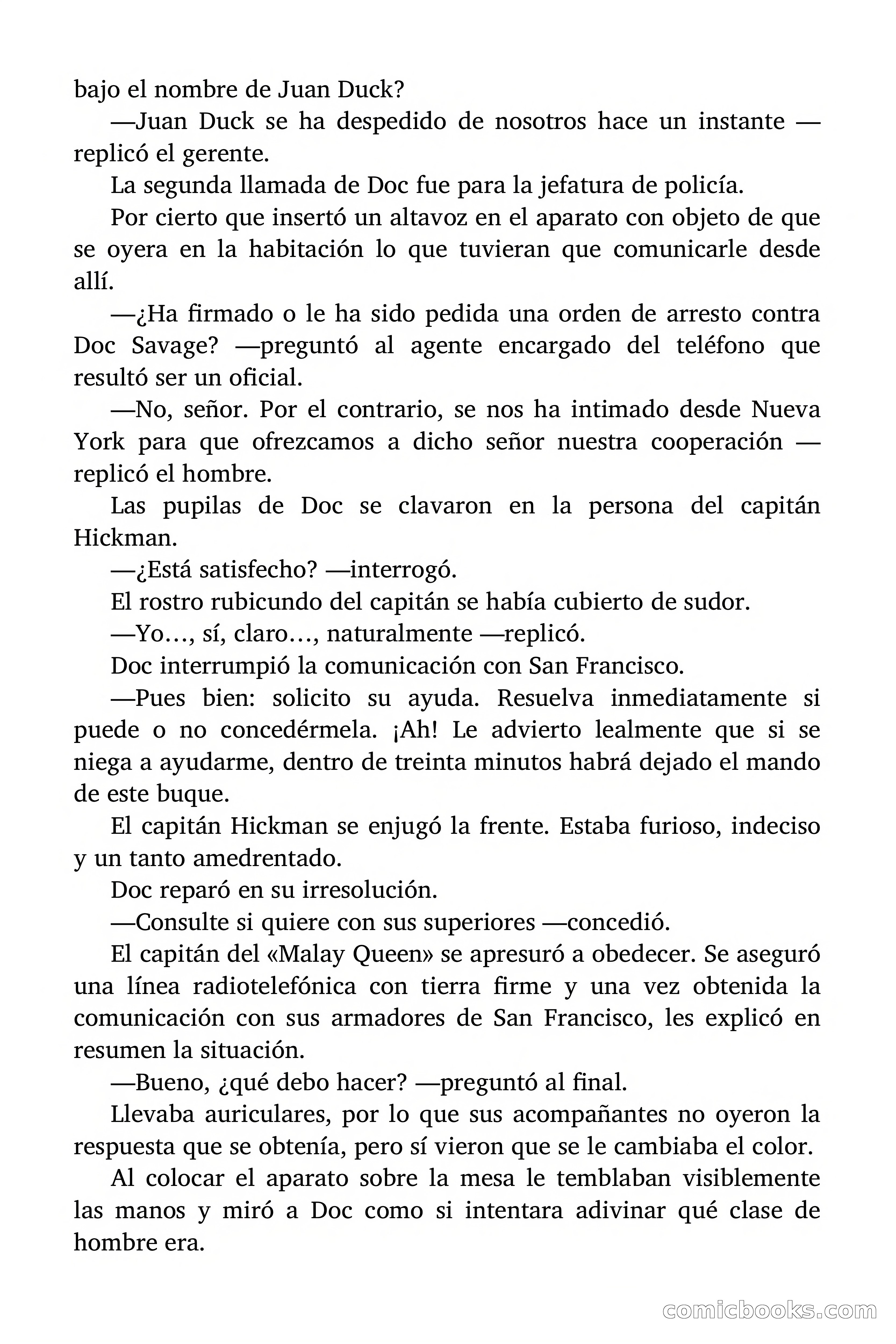 Doc Savage: Los piratas del Pacífico — page 103 of 193
