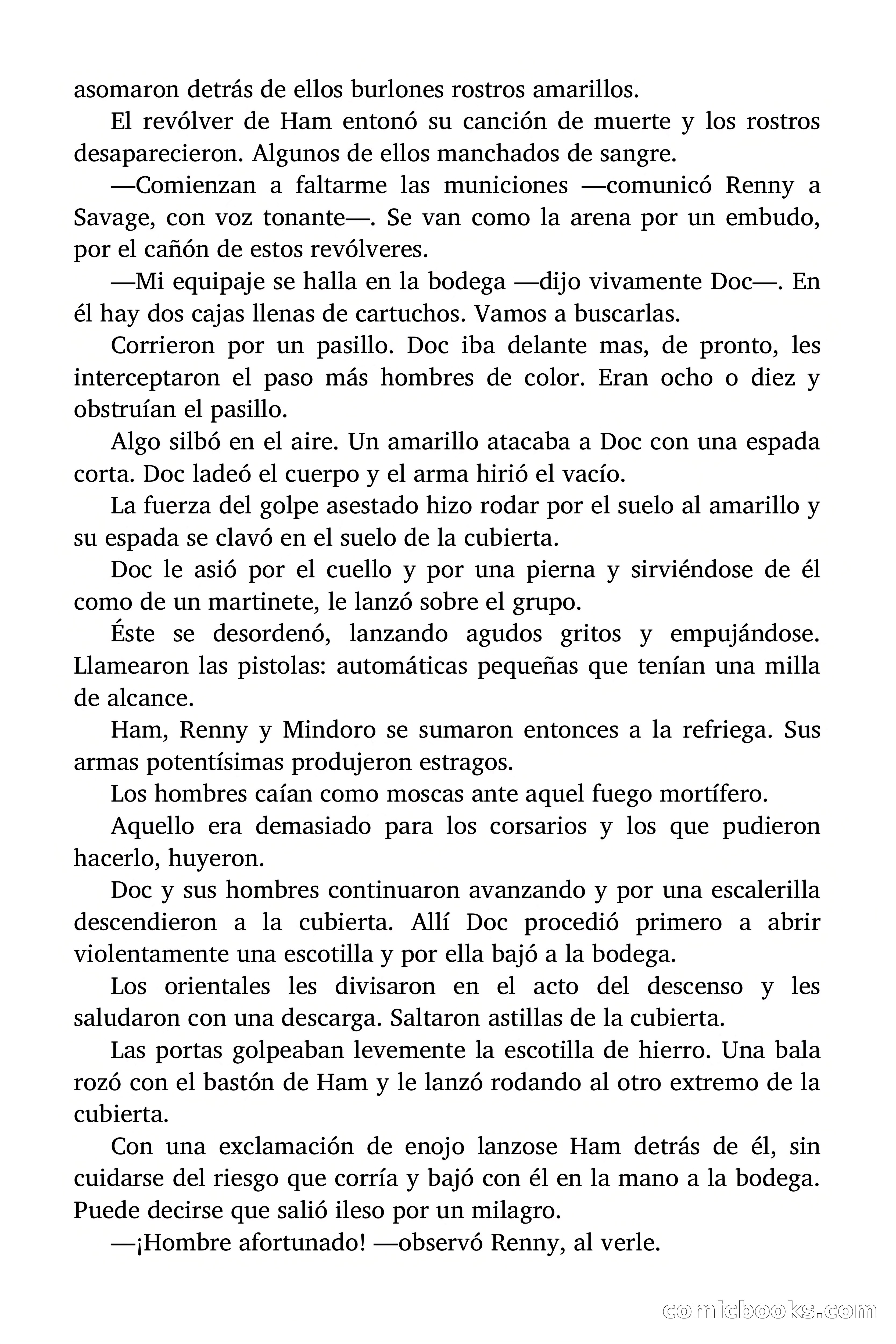 Doc Savage: Los piratas del Pacífico — page 113 of 193