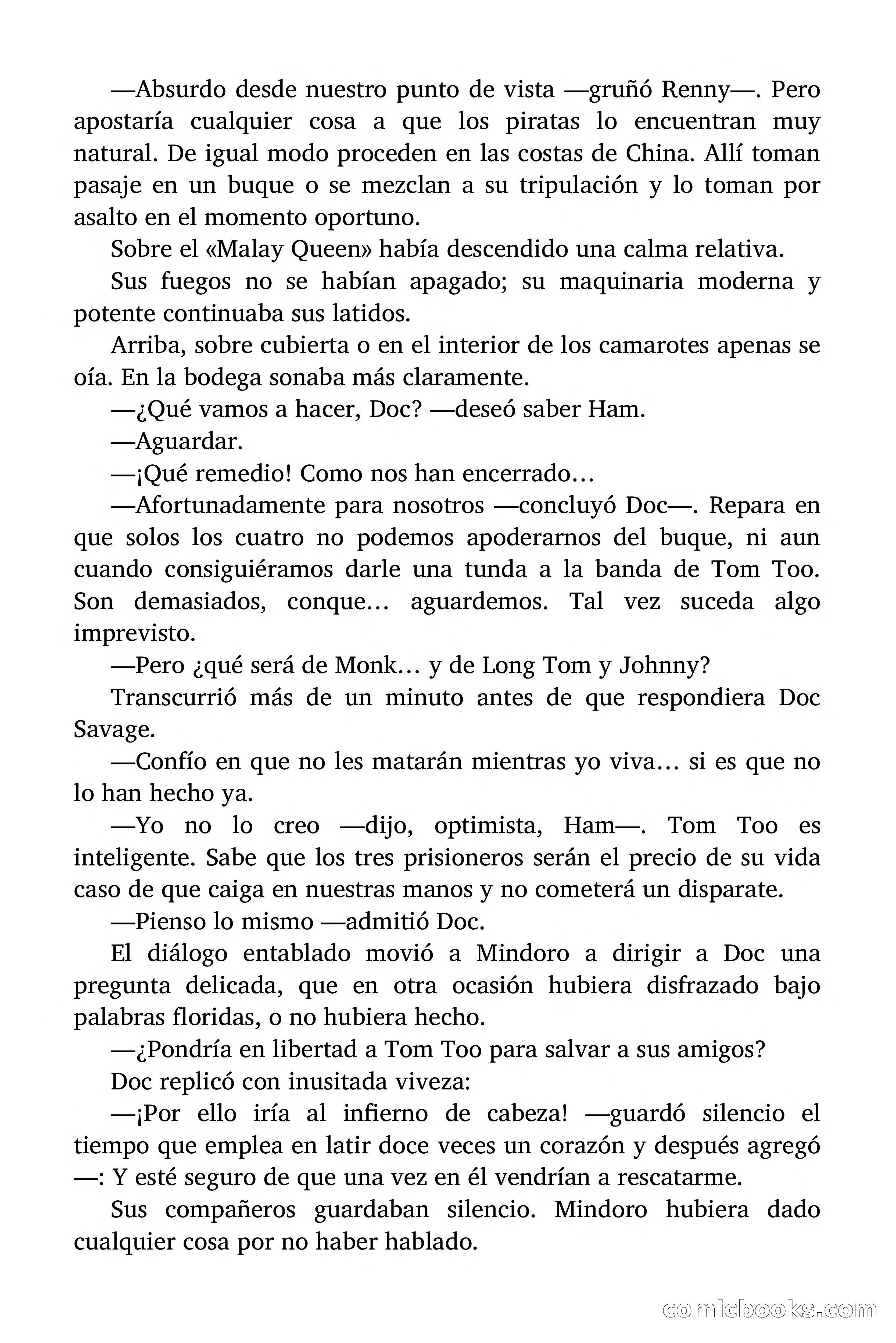 Doc Savage: Los piratas del Pacífico — page 117 of 193
