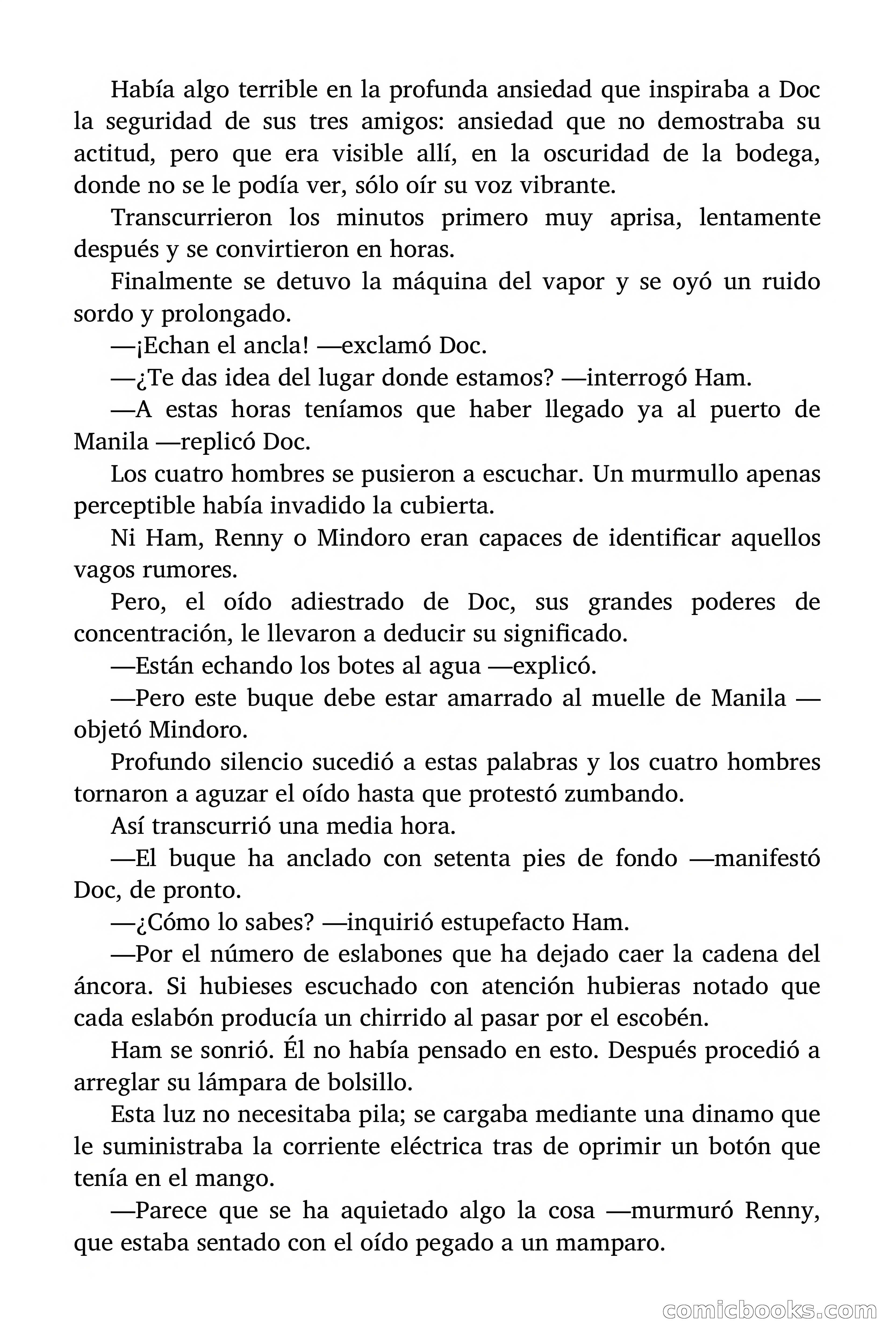 Doc Savage: Los piratas del Pacífico — page 118 of 193