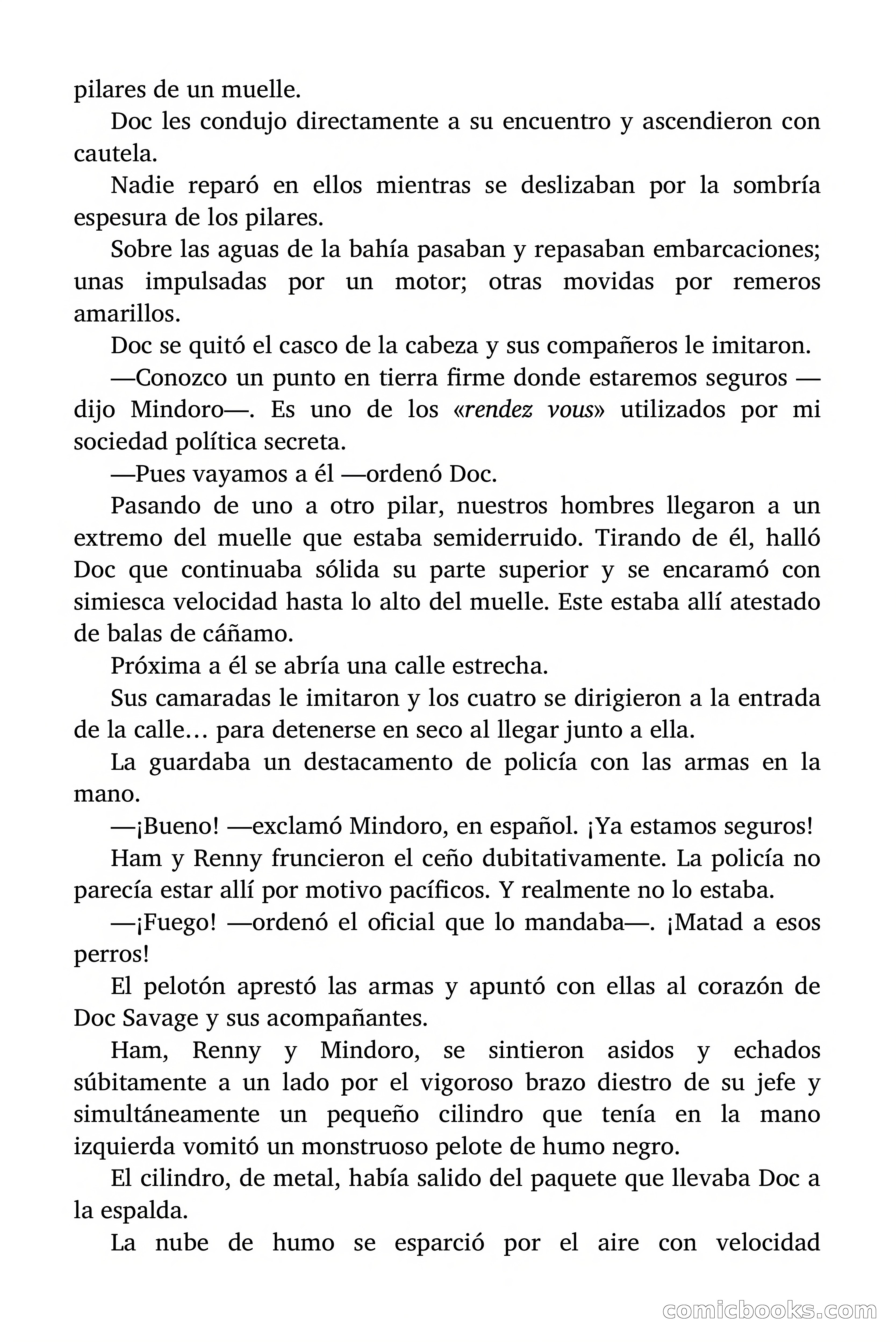Doc Savage: Los piratas del Pacífico — page 125 of 193