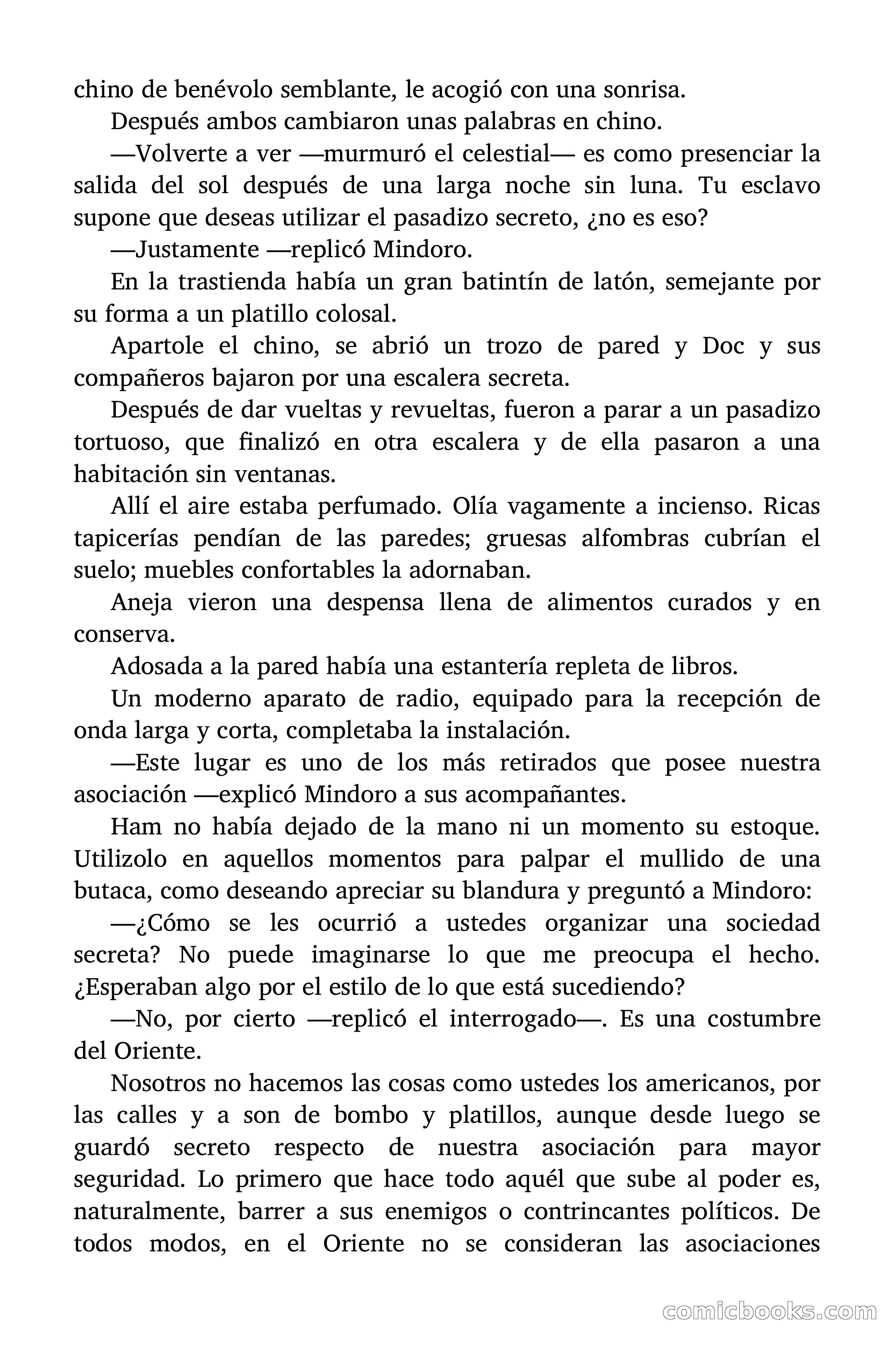 Doc Savage: Los piratas del Pacífico — page 127 of 193