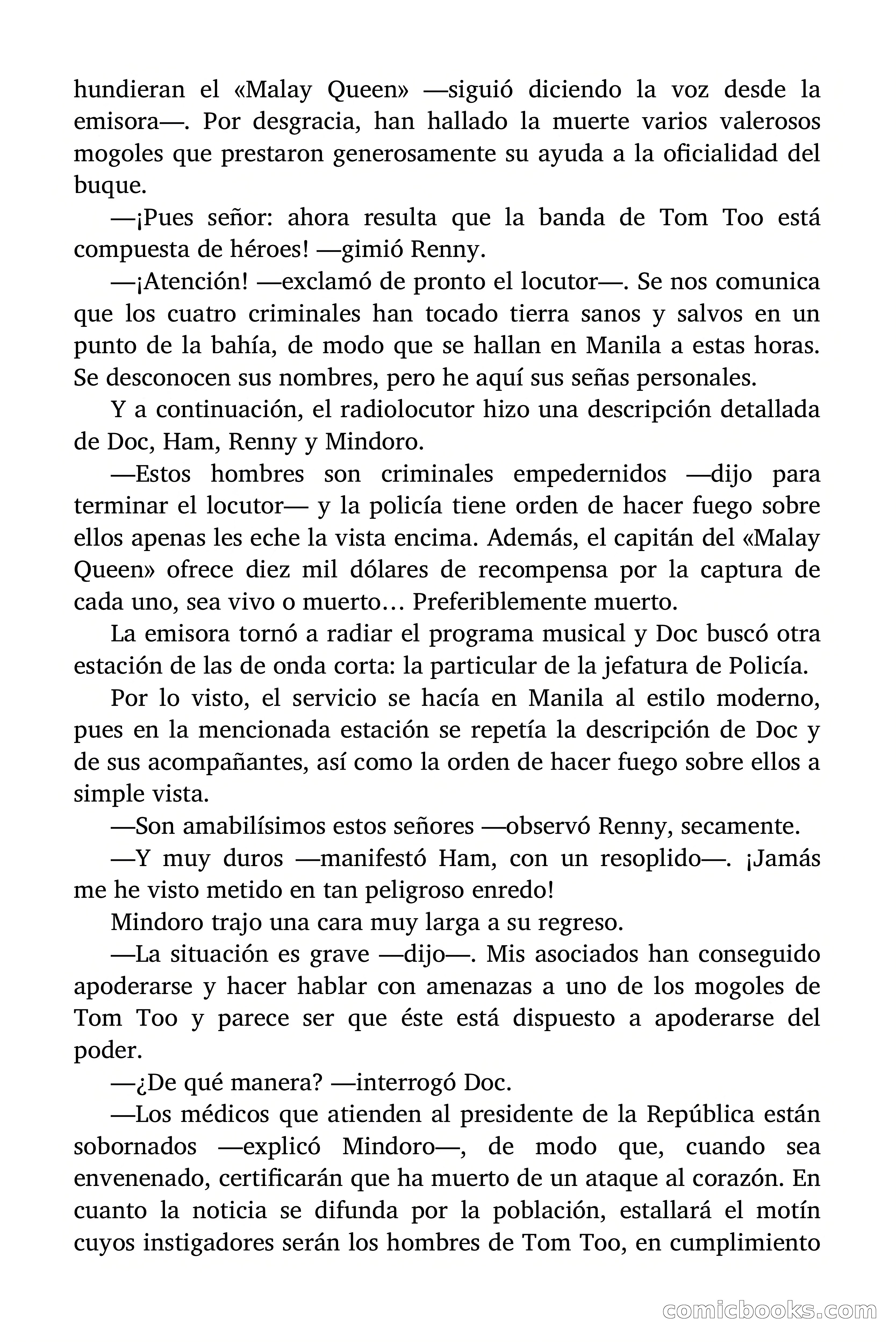 Doc Savage: Los piratas del Pacífico — page 129 of 193