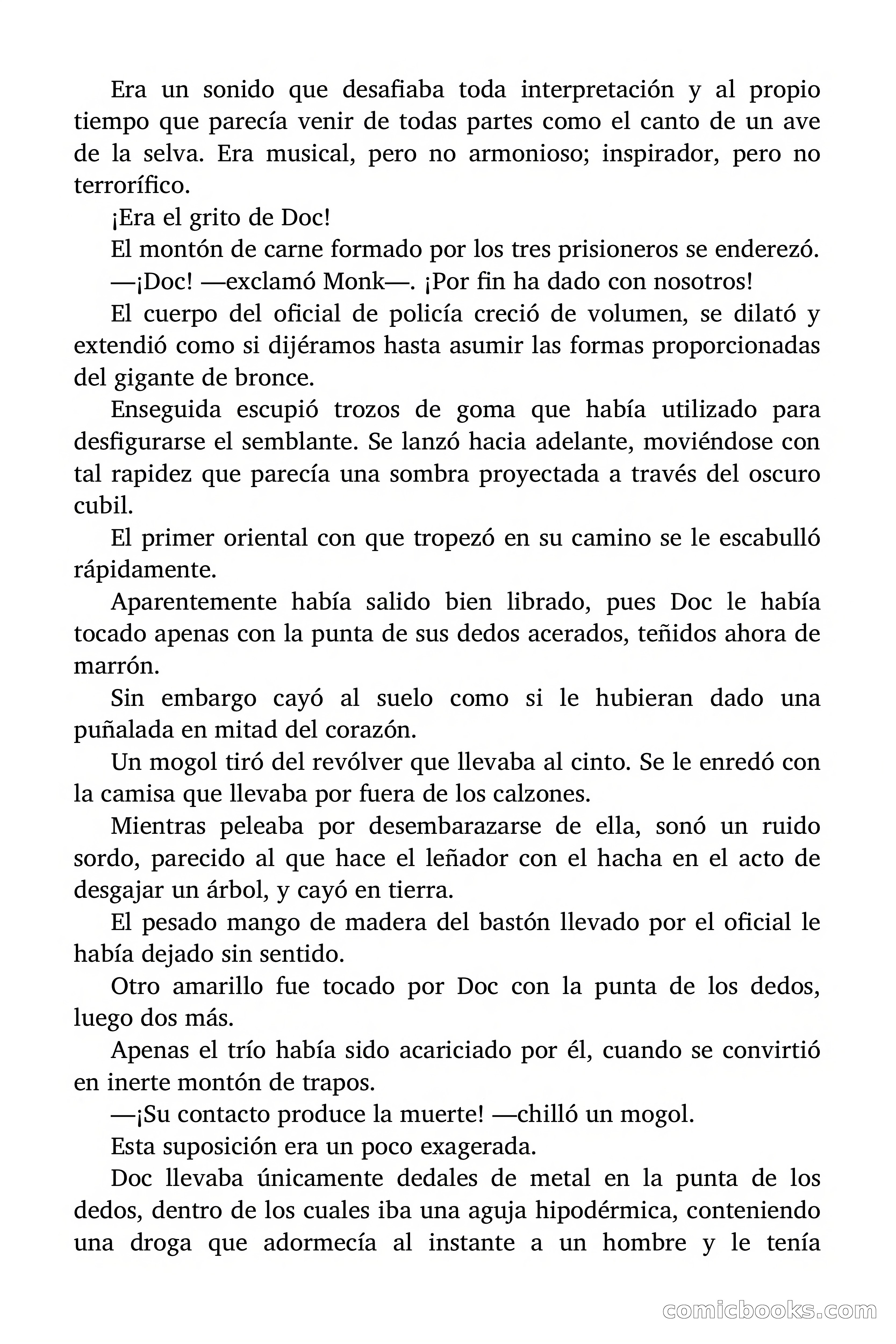 Doc Savage: Los piratas del Pacífico — page 133 of 193