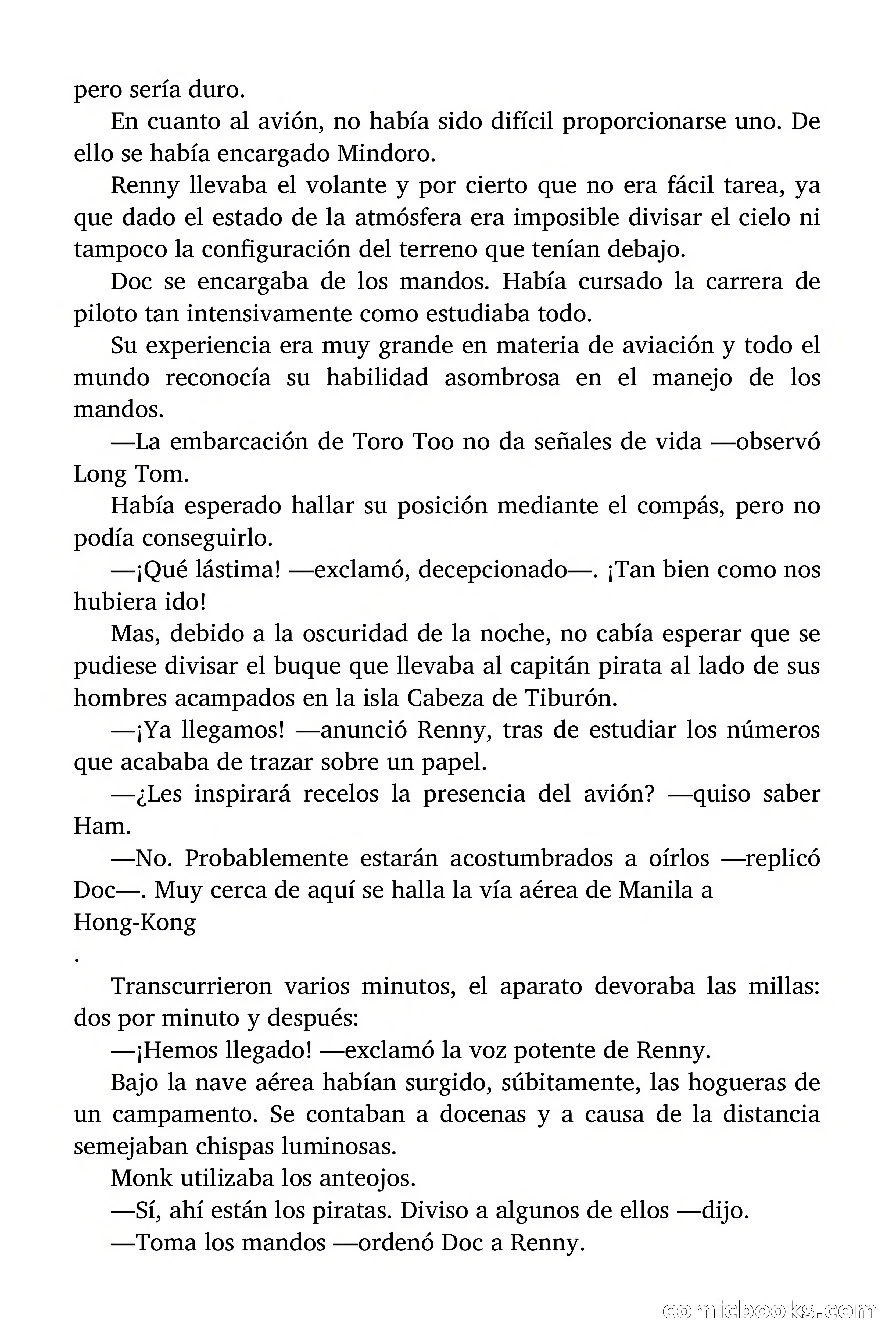 Doc Savage: Los piratas del Pacífico — page 139 of 193