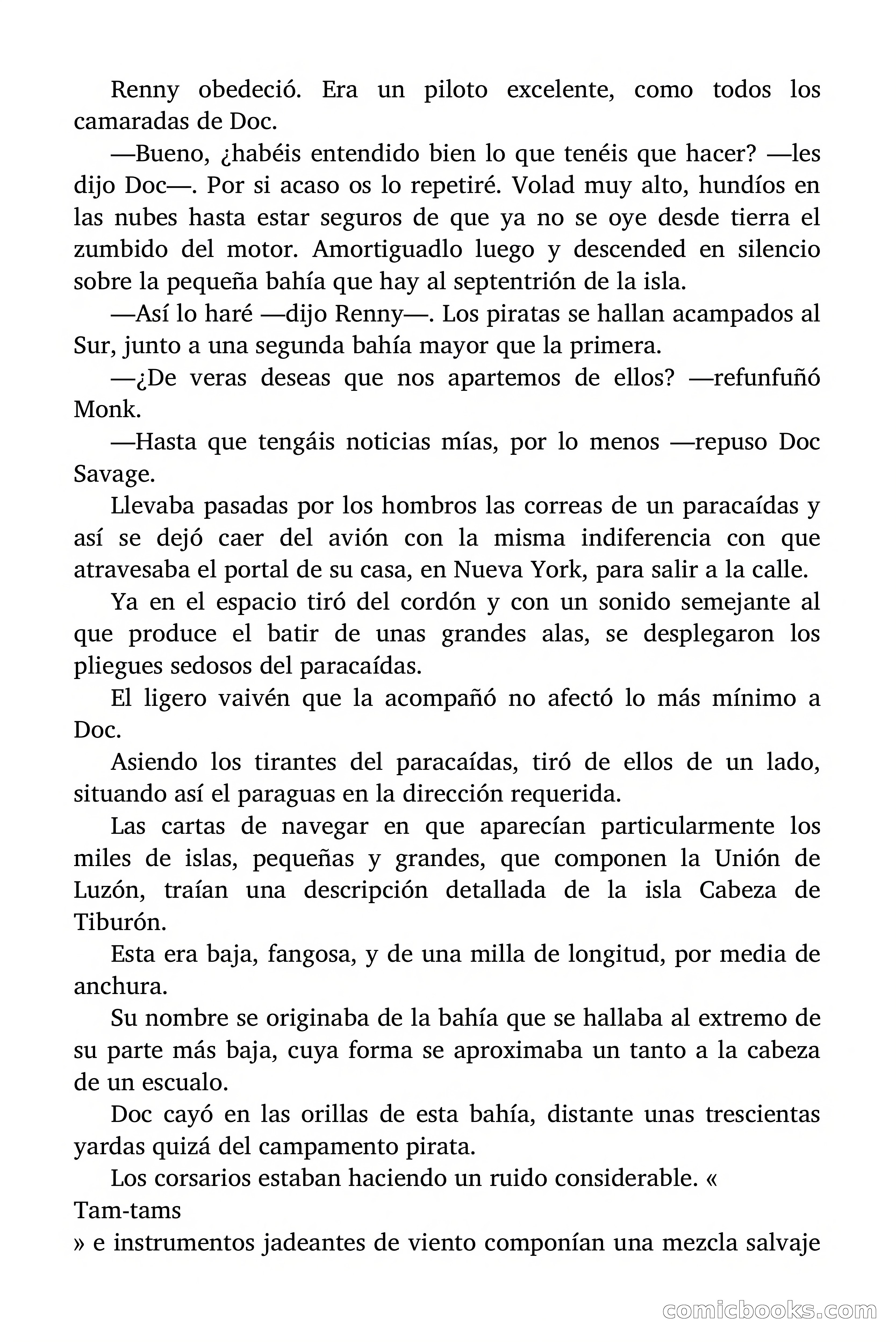 Doc Savage: Los piratas del Pacífico — page 140 of 193