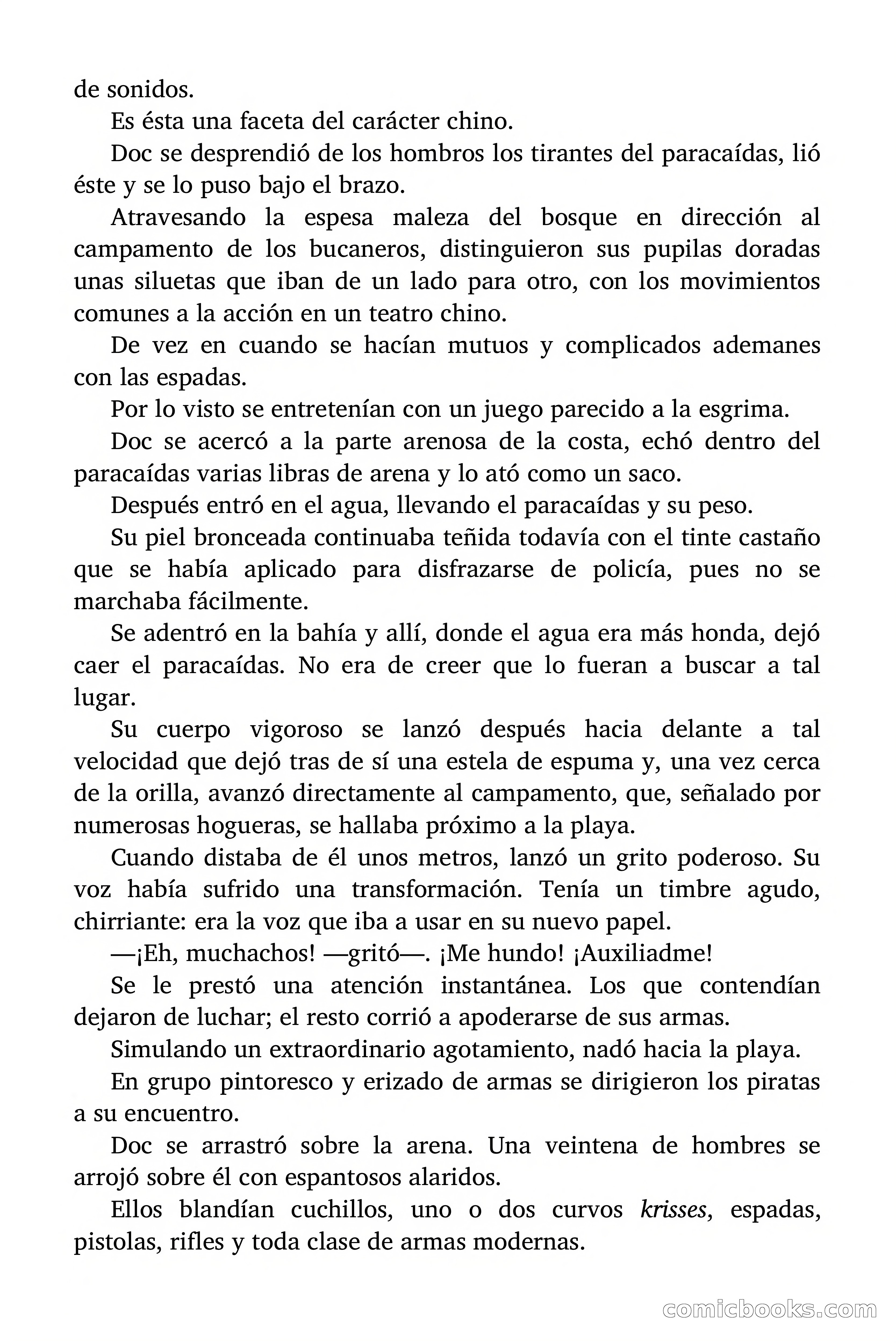 Doc Savage: Los piratas del Pacífico — page 141 of 193