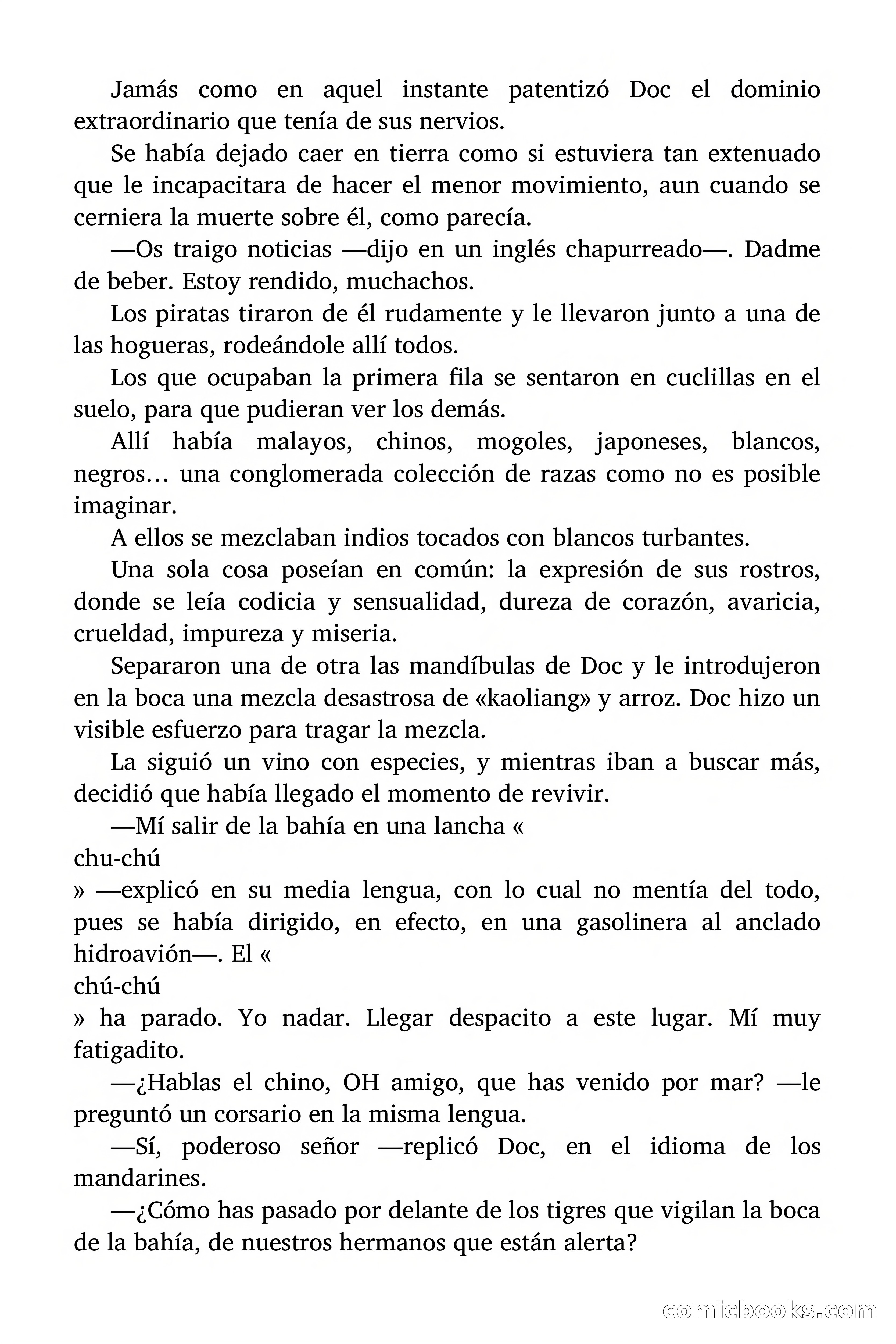 Doc Savage: Los piratas del Pacífico — page 142 of 193