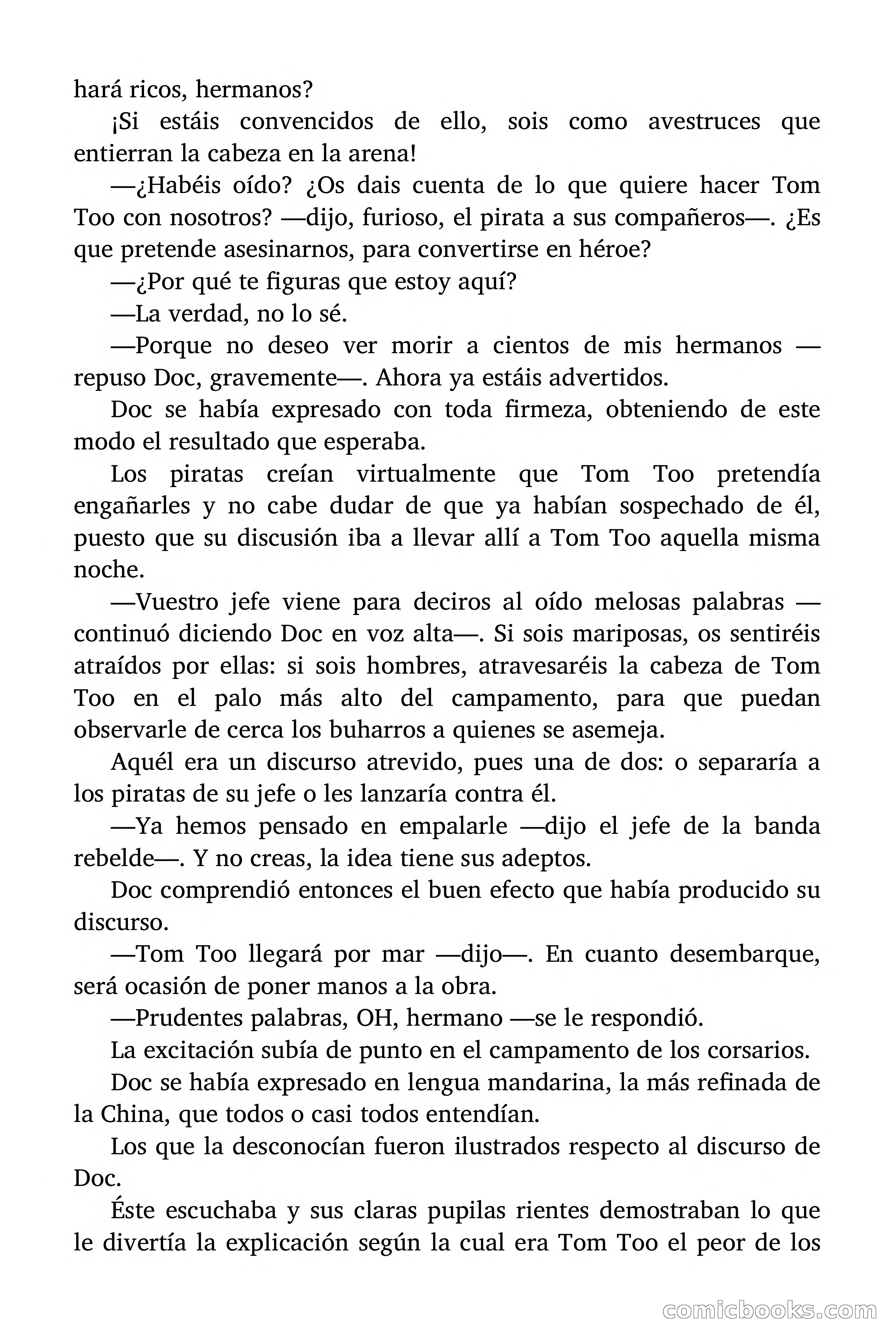 Doc Savage: Los piratas del Pacífico — page 144 of 193