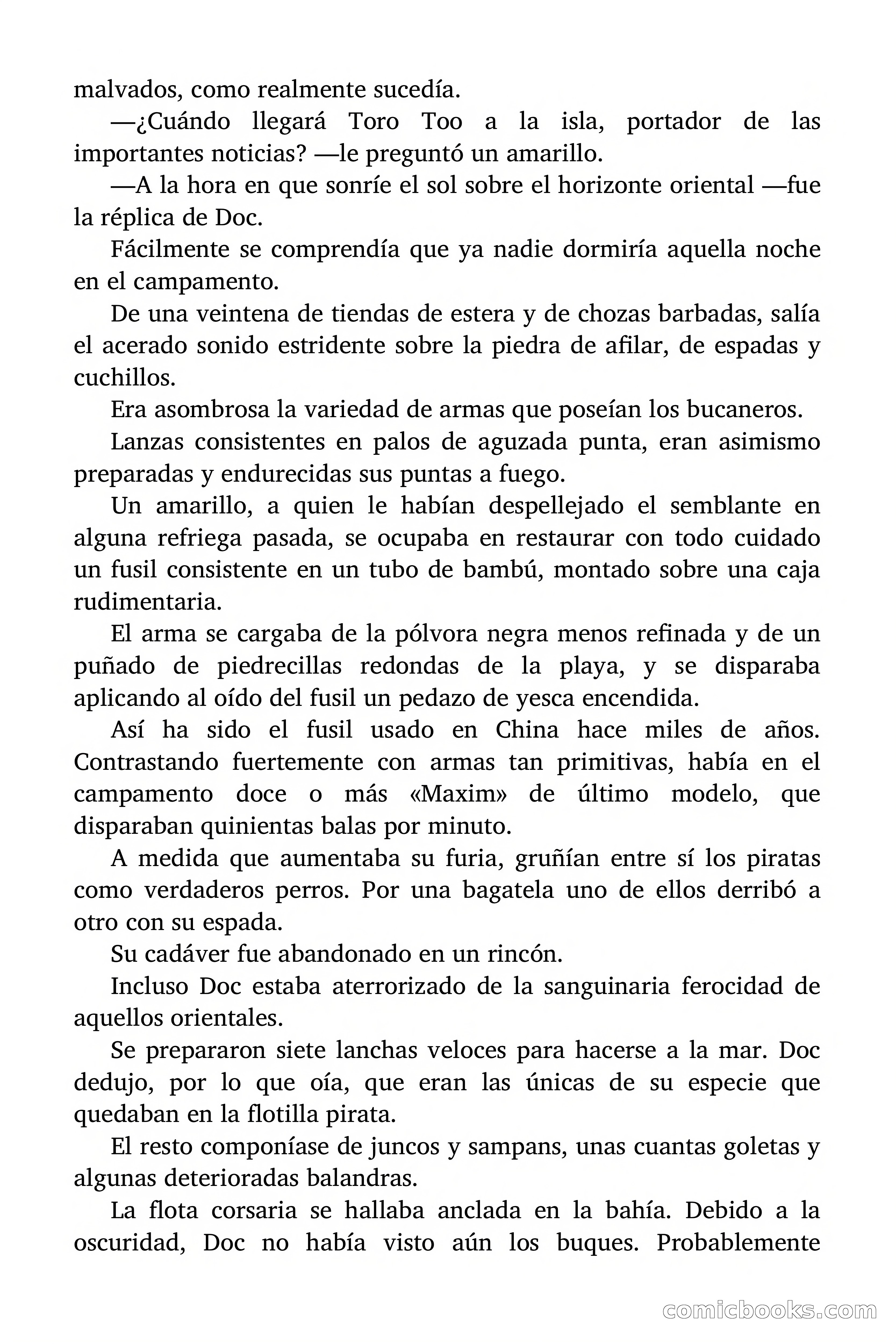 Doc Savage: Los piratas del Pacífico — page 145 of 193