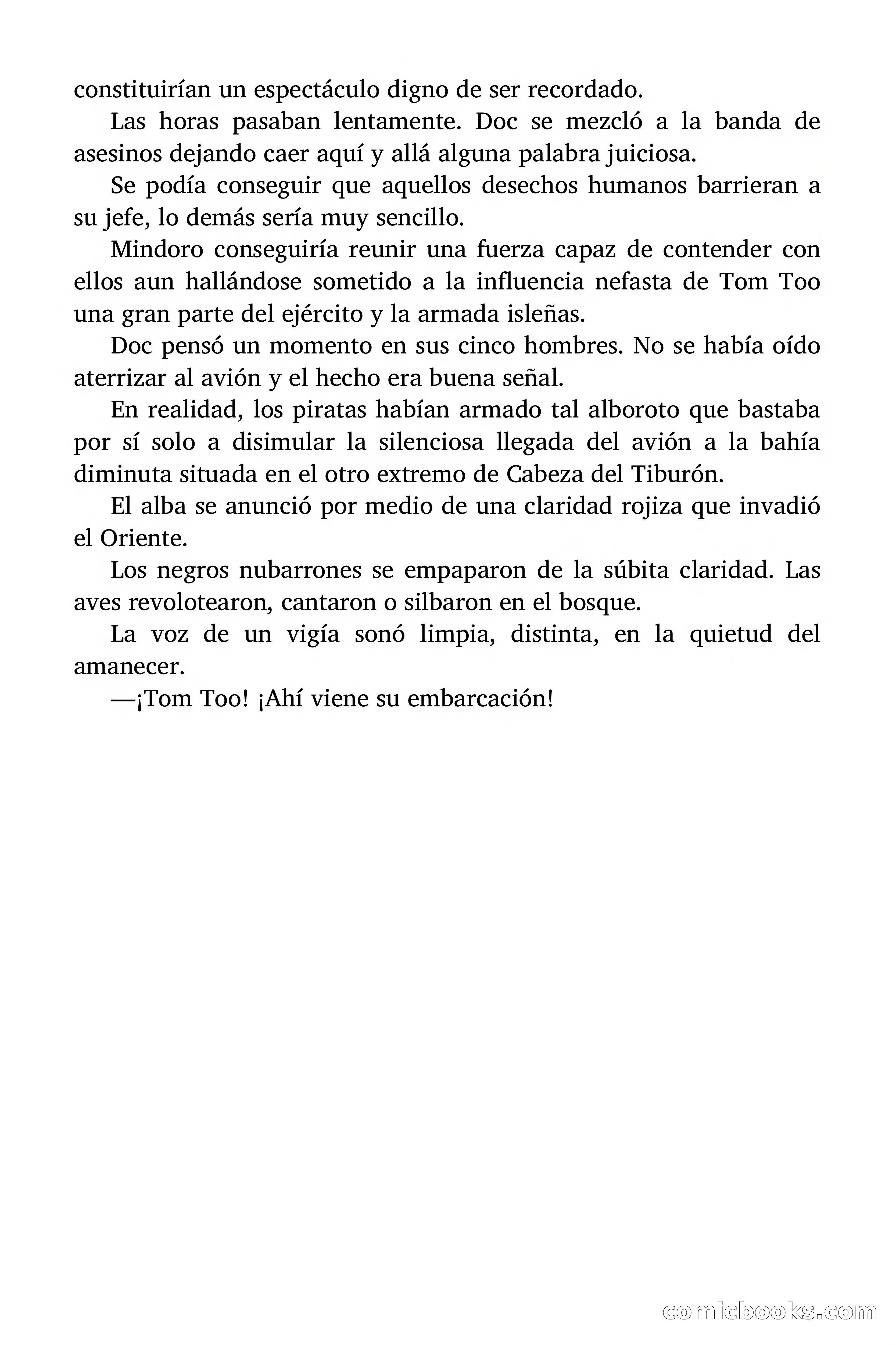 Doc Savage: Los piratas del Pacífico — page 146 of 193