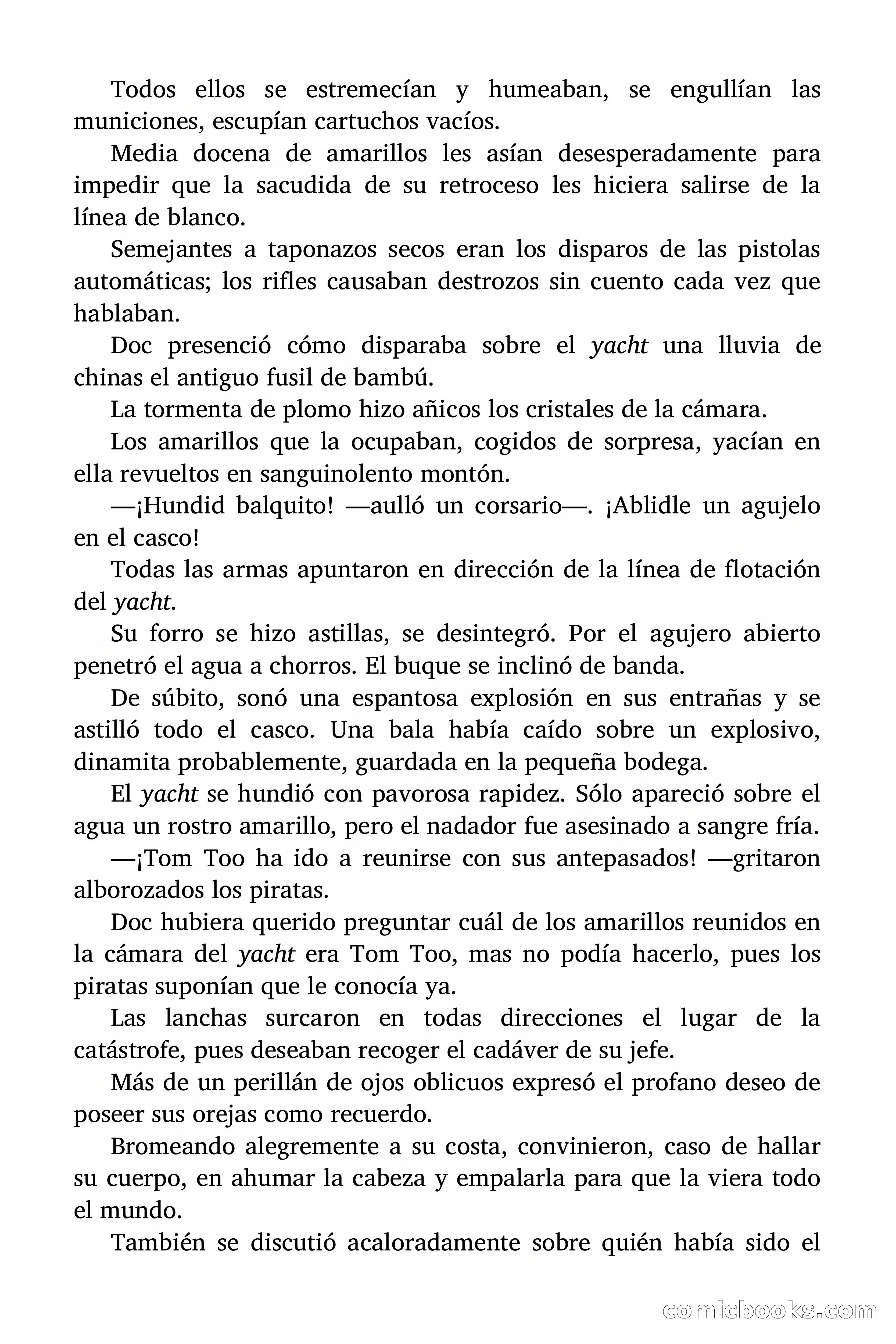 Doc Savage: Los piratas del Pacífico — page 149 of 193
