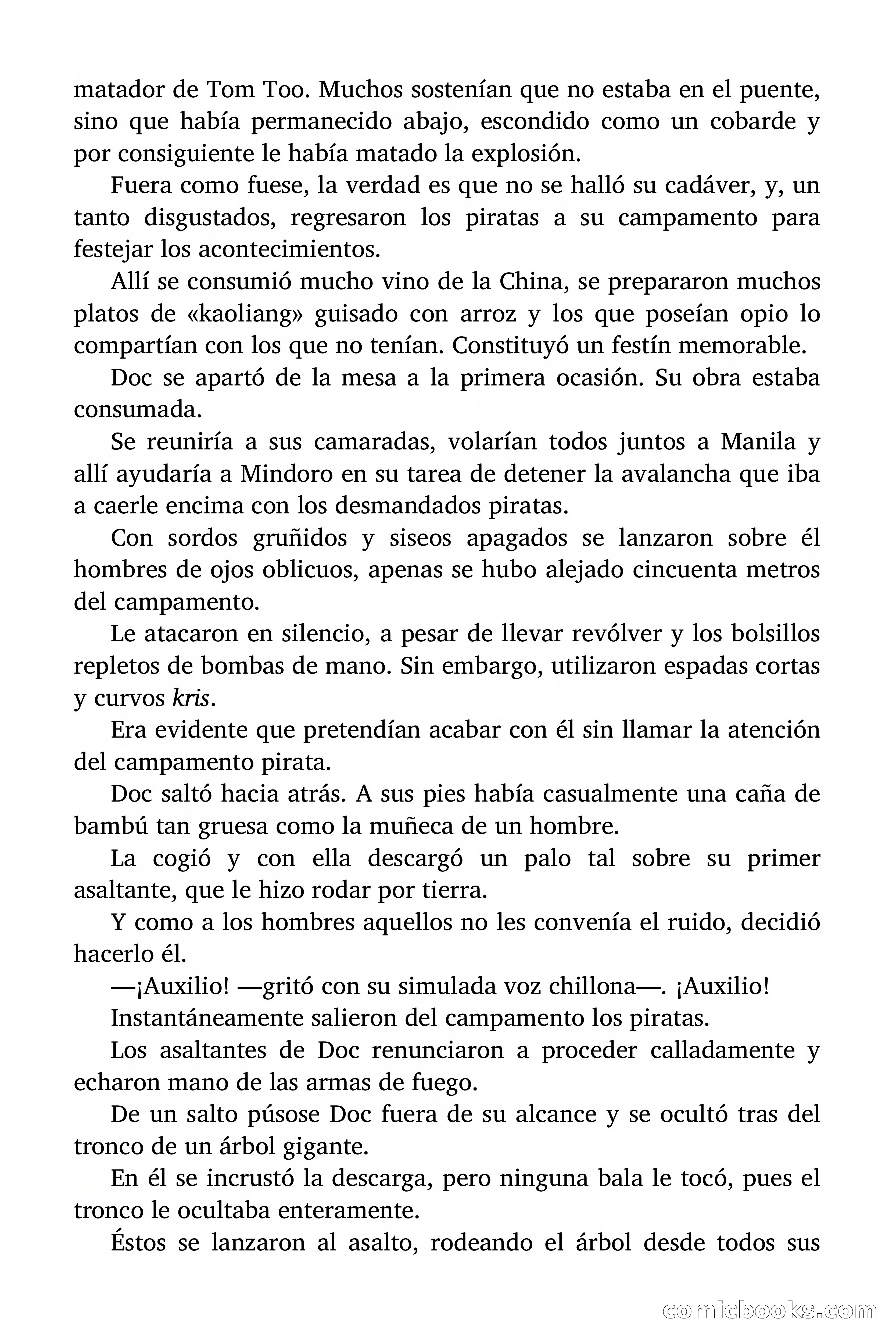 Doc Savage: Los piratas del Pacífico — page 150 of 193