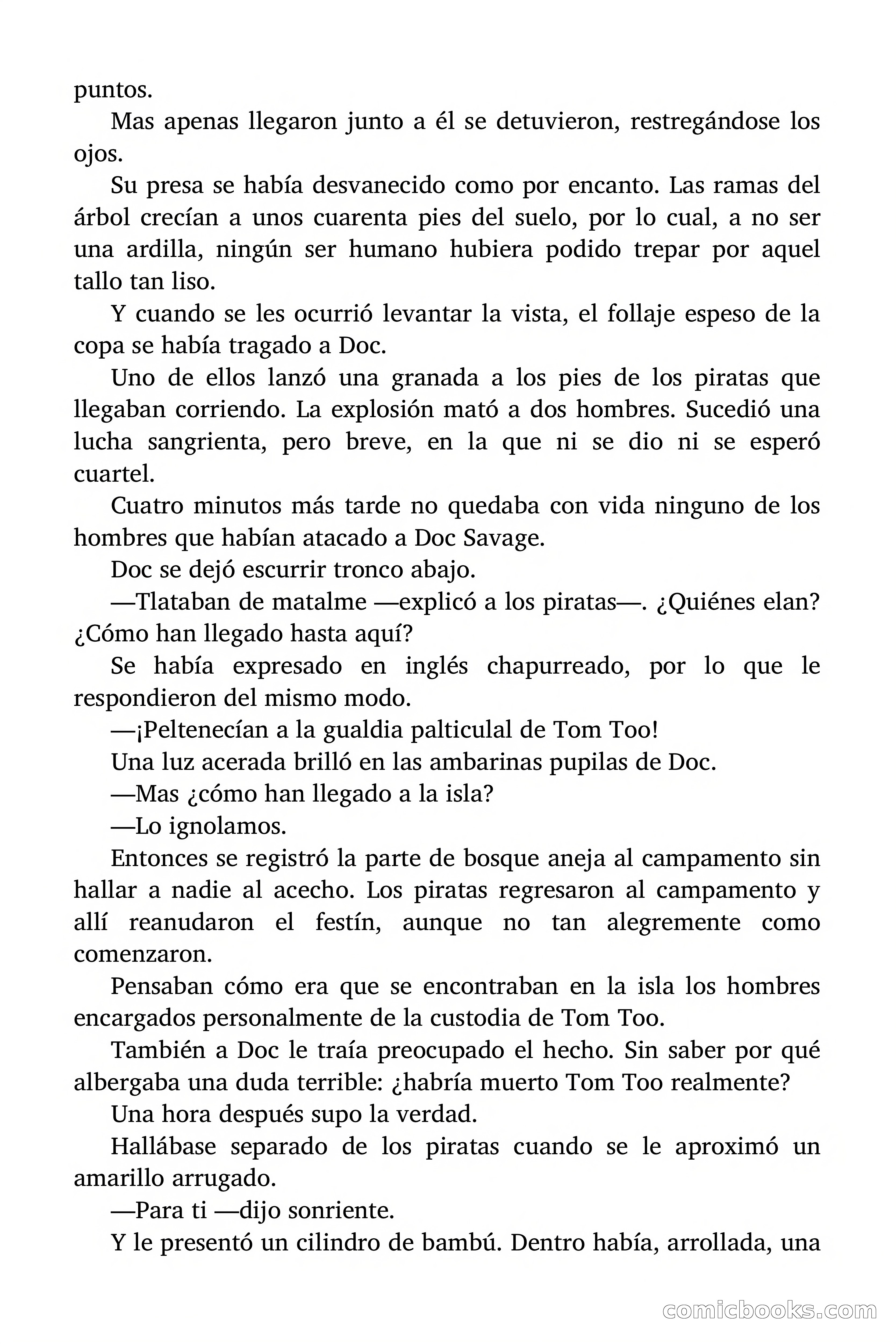 Doc Savage: Los piratas del Pacífico — page 151 of 193