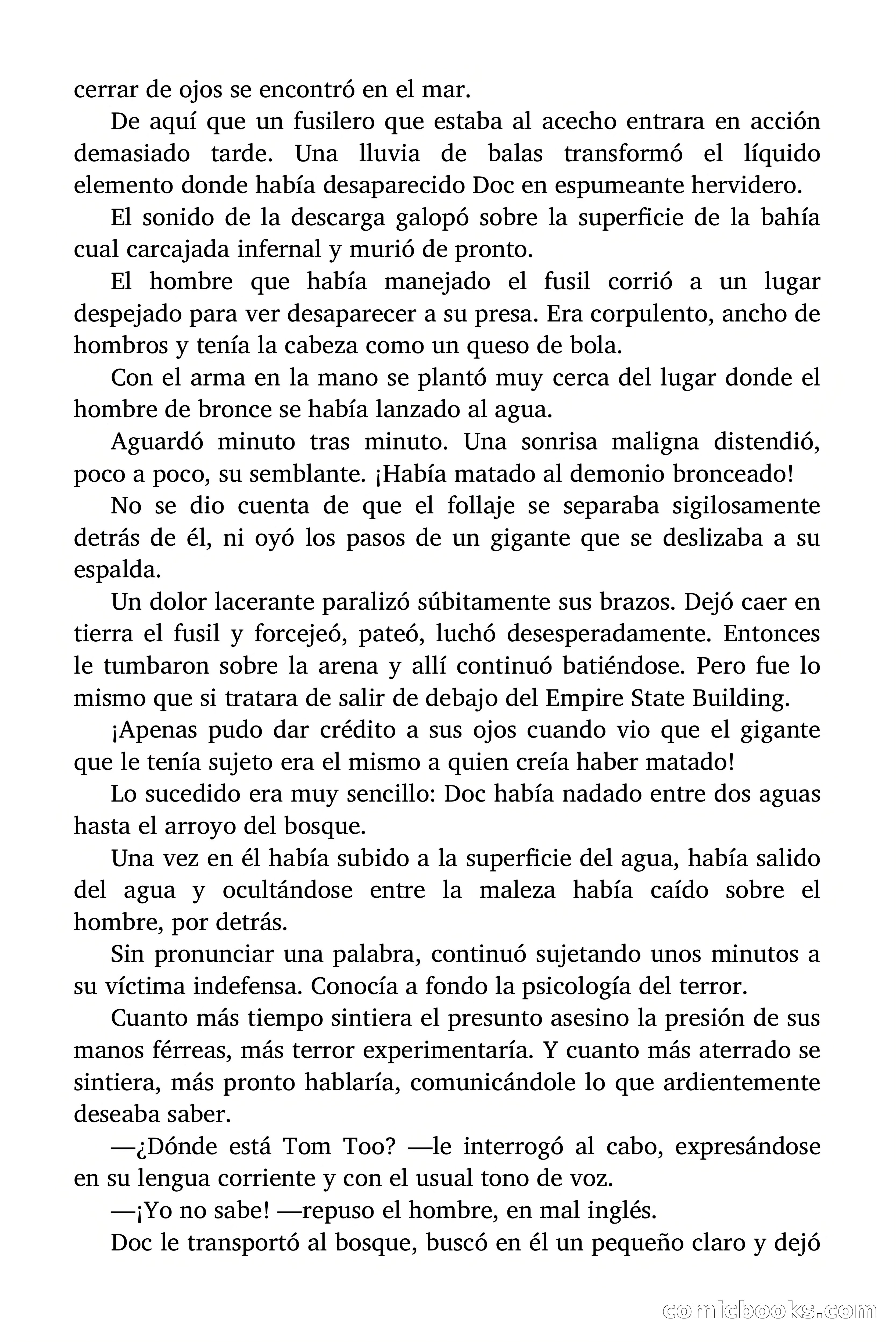 Doc Savage: Los piratas del Pacífico — page 155 of 193