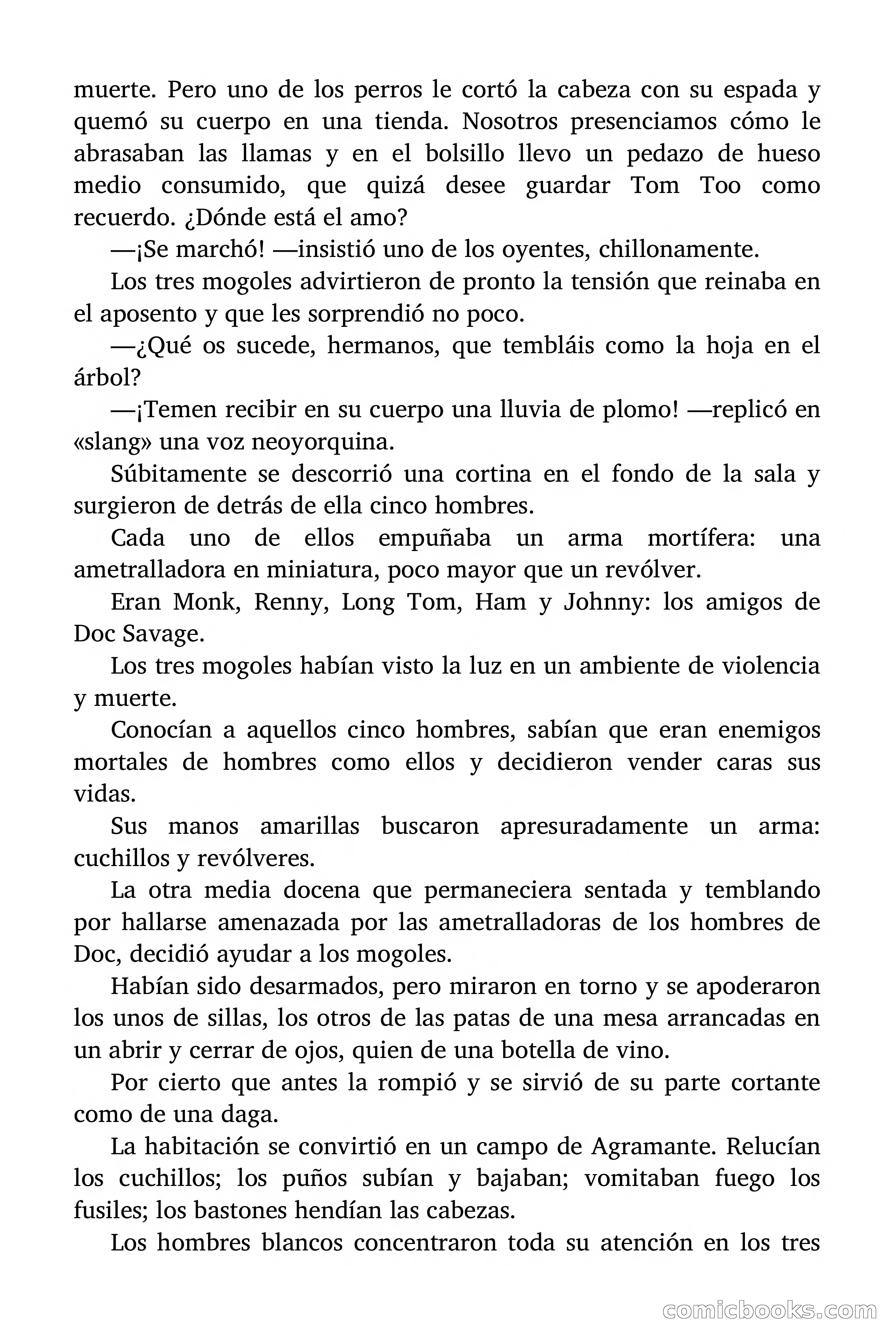 Doc Savage: Los piratas del Pacífico — page 163 of 193