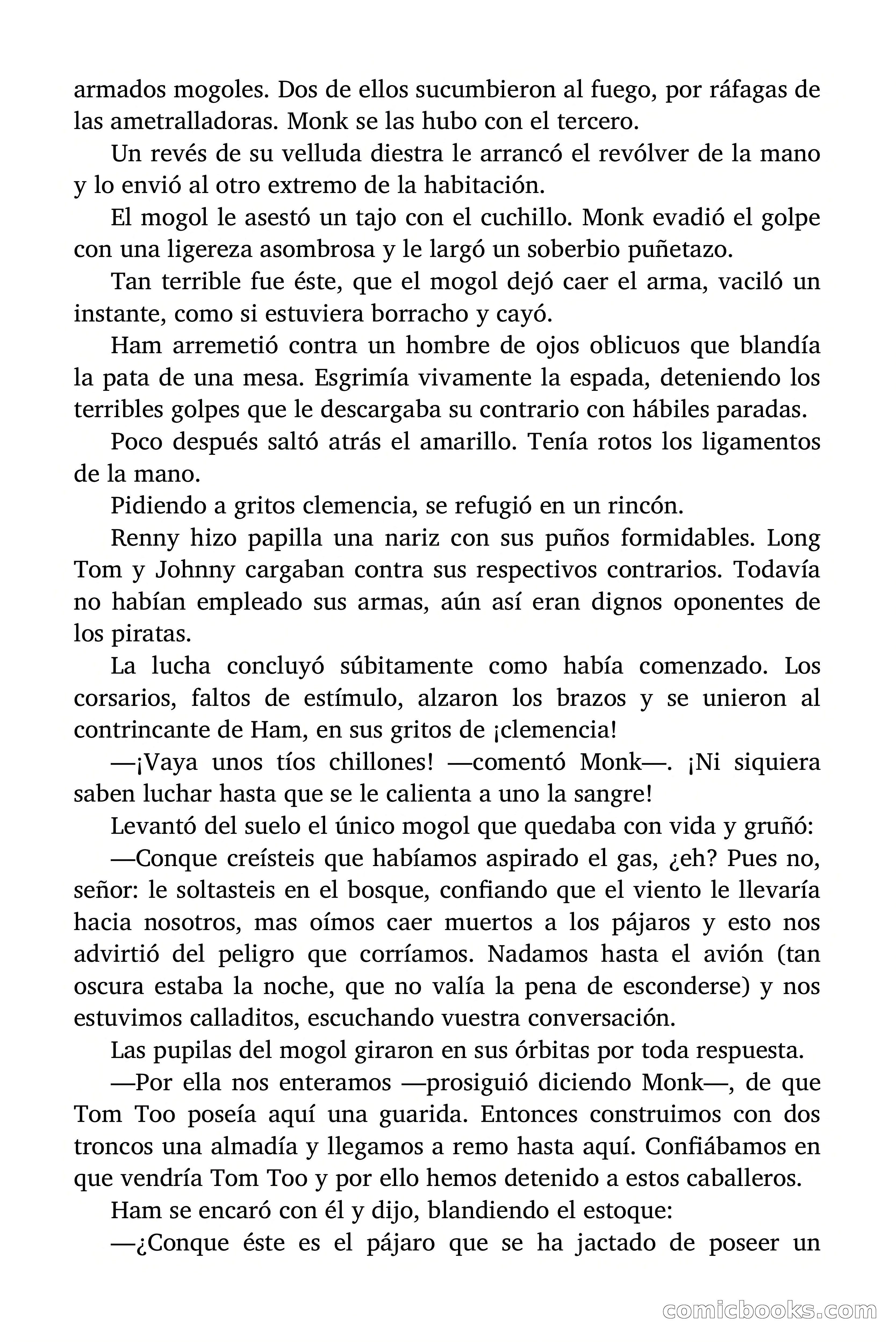 Doc Savage: Los piratas del Pacífico — page 164 of 193