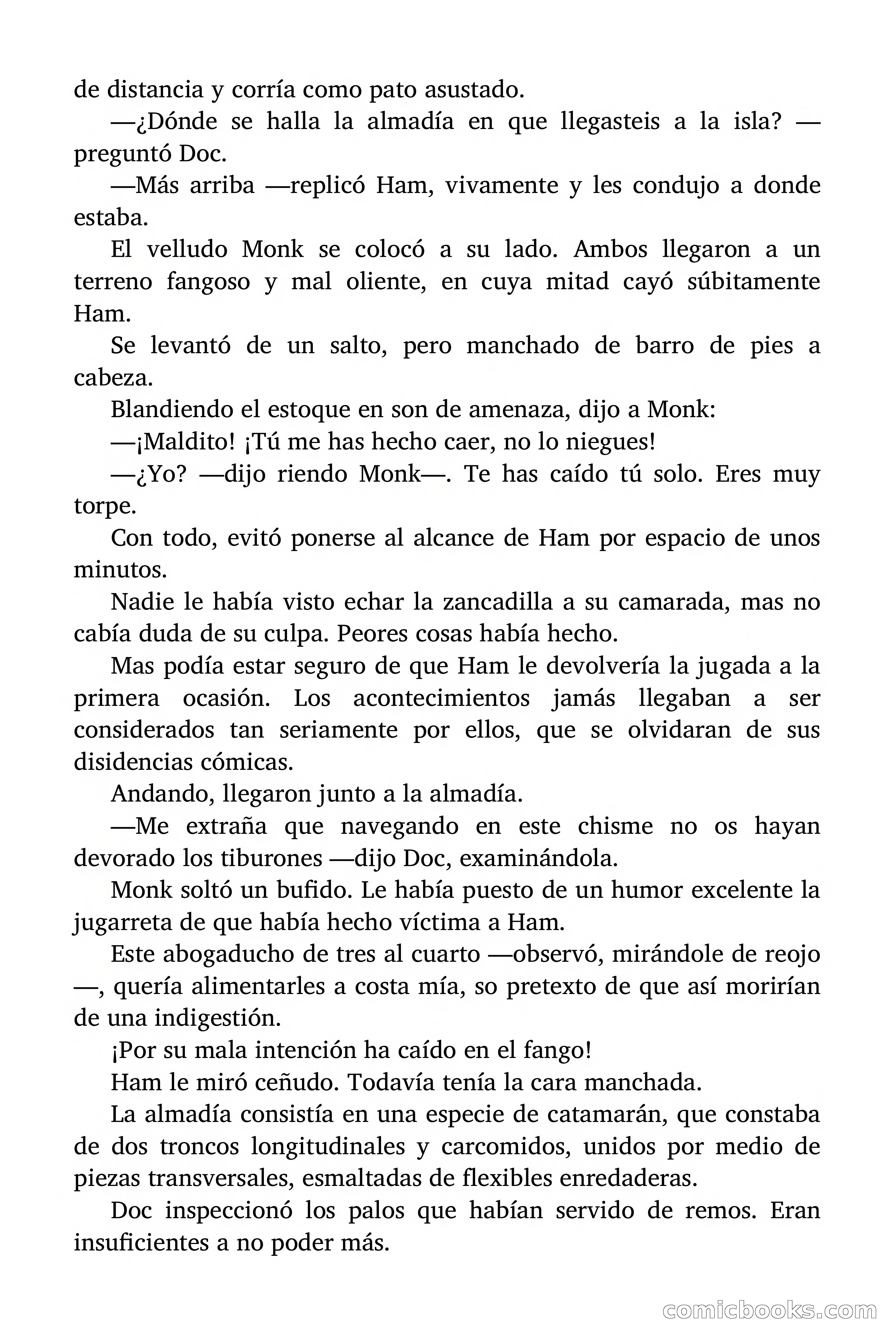 Doc Savage: Los piratas del Pacífico — page 168 of 193