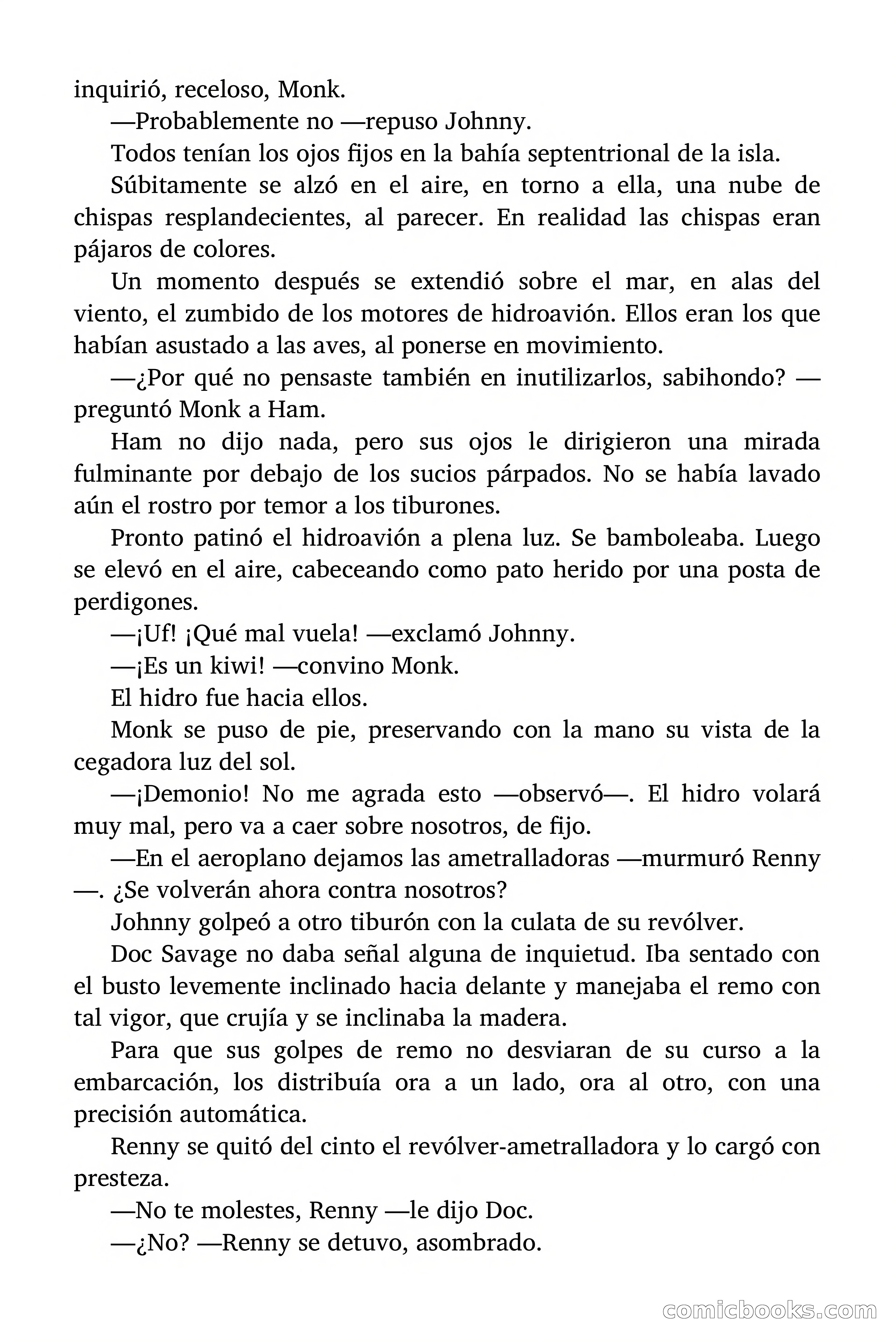 Doc Savage: Los piratas del Pacífico — page 170 of 193