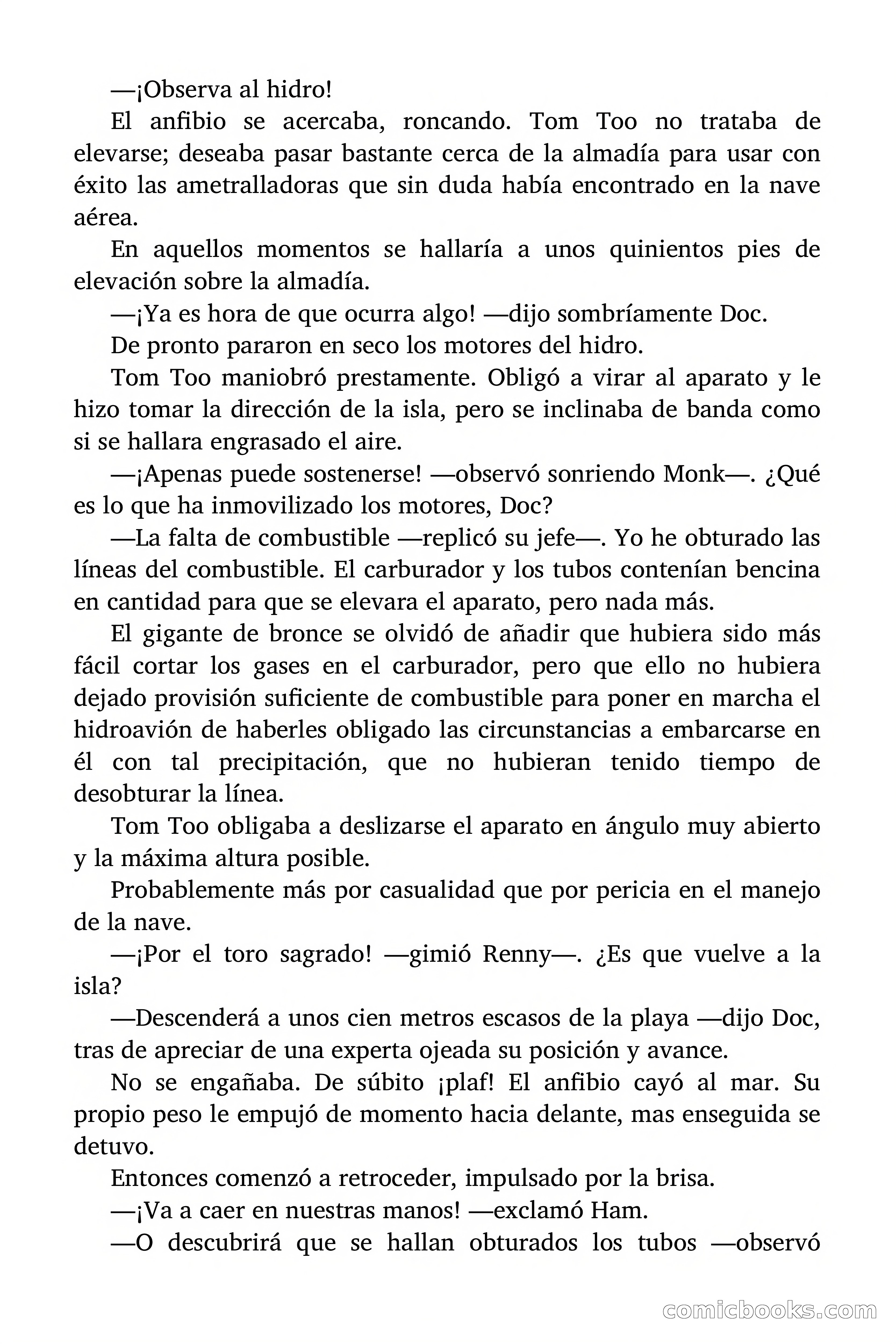 Doc Savage: Los piratas del Pacífico — page 171 of 193