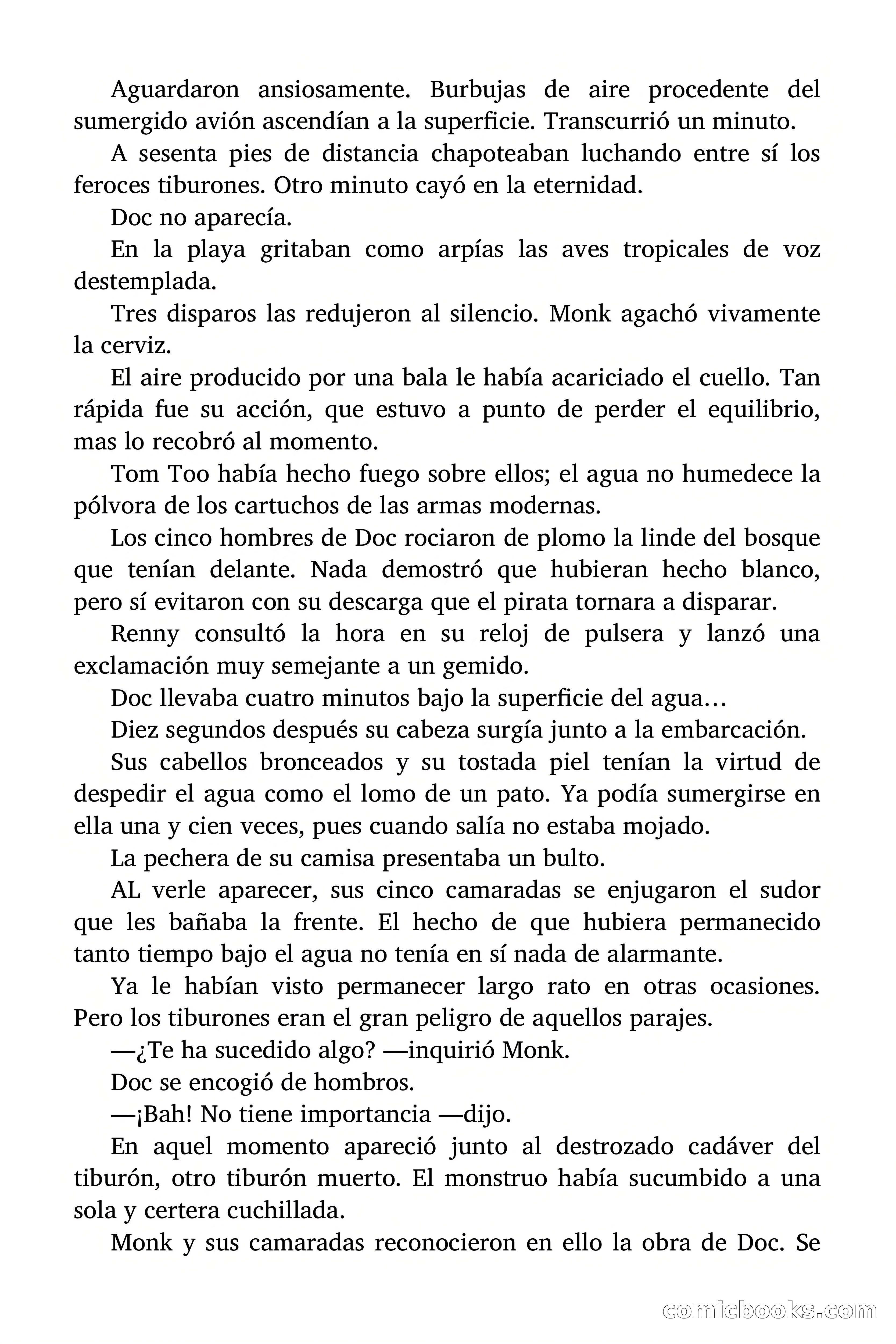 Doc Savage: Los piratas del Pacífico — page 174 of 193