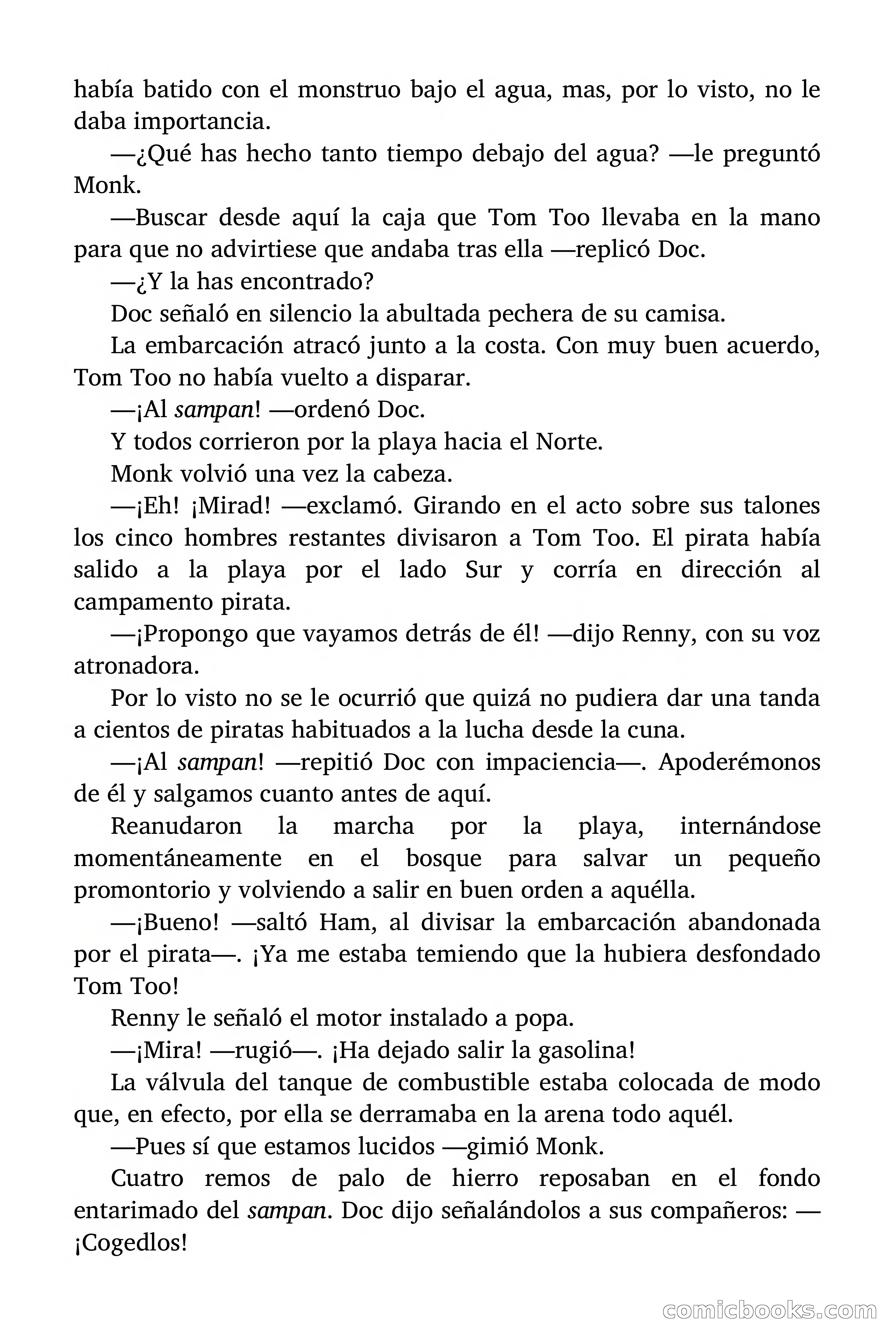 Doc Savage: Los piratas del Pacífico — page 175 of 193
