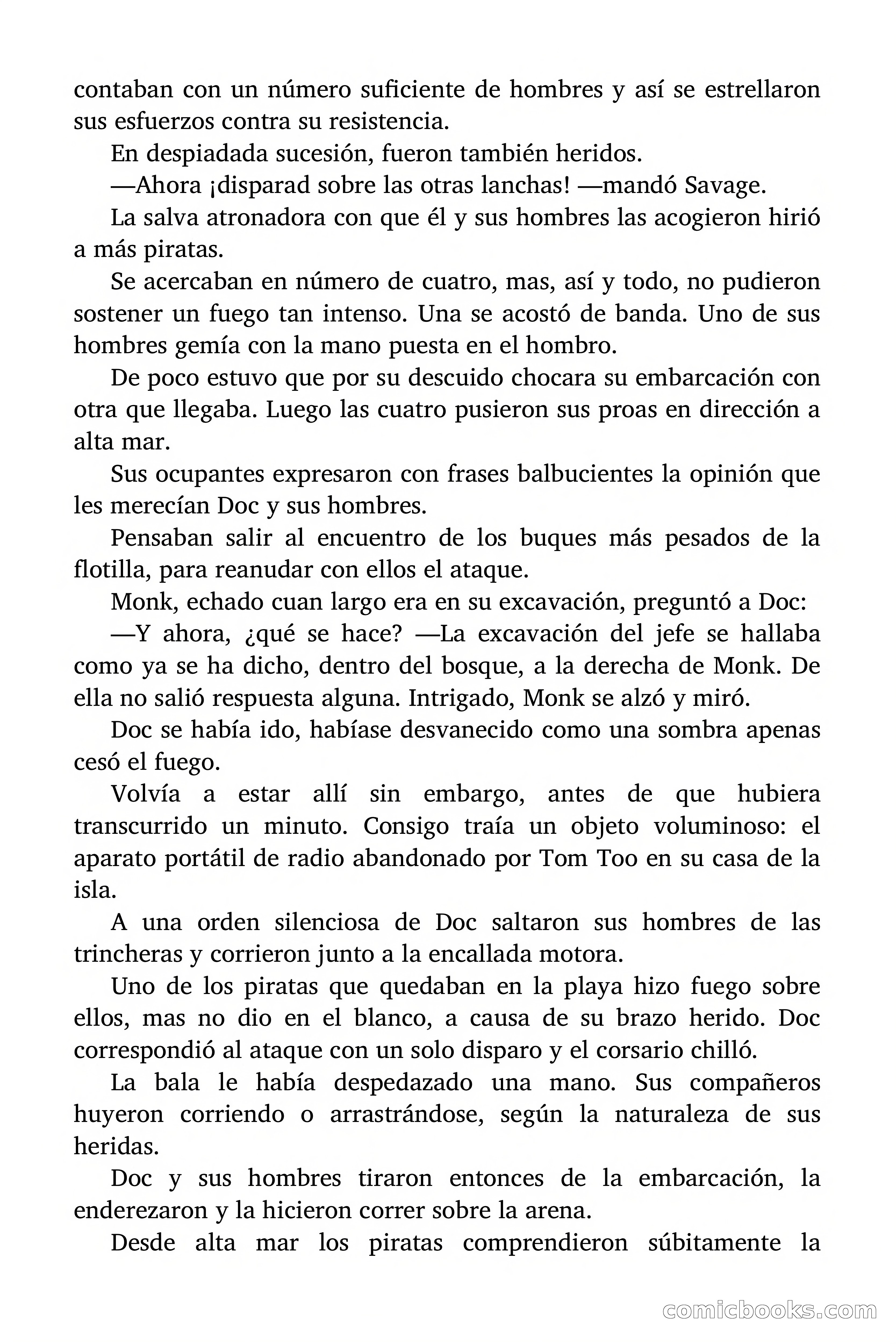 Doc Savage: Los piratas del Pacífico — page 179 of 193