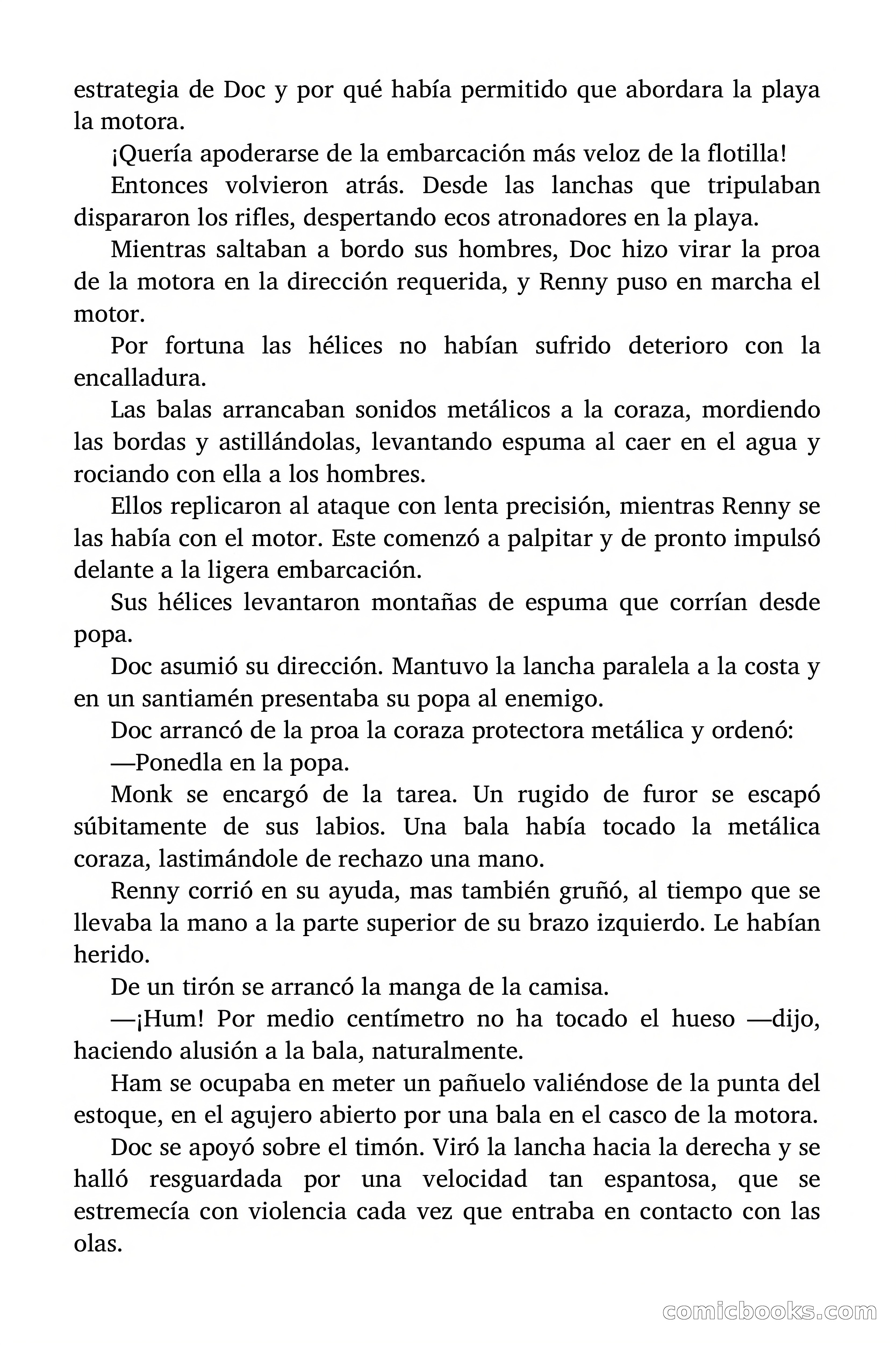 Doc Savage: Los piratas del Pacífico — page 180 of 193