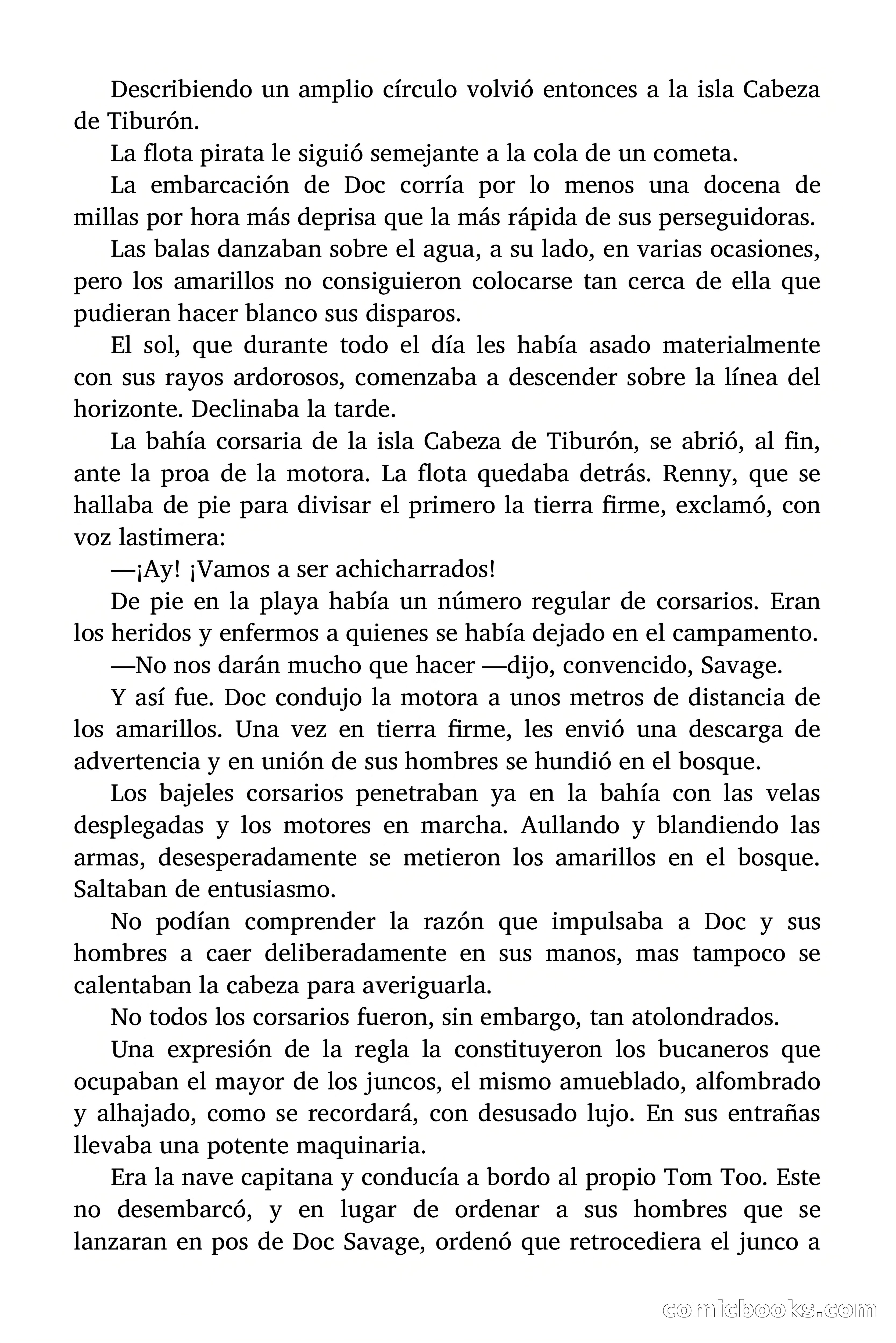 Doc Savage: Los piratas del Pacífico — page 183 of 193