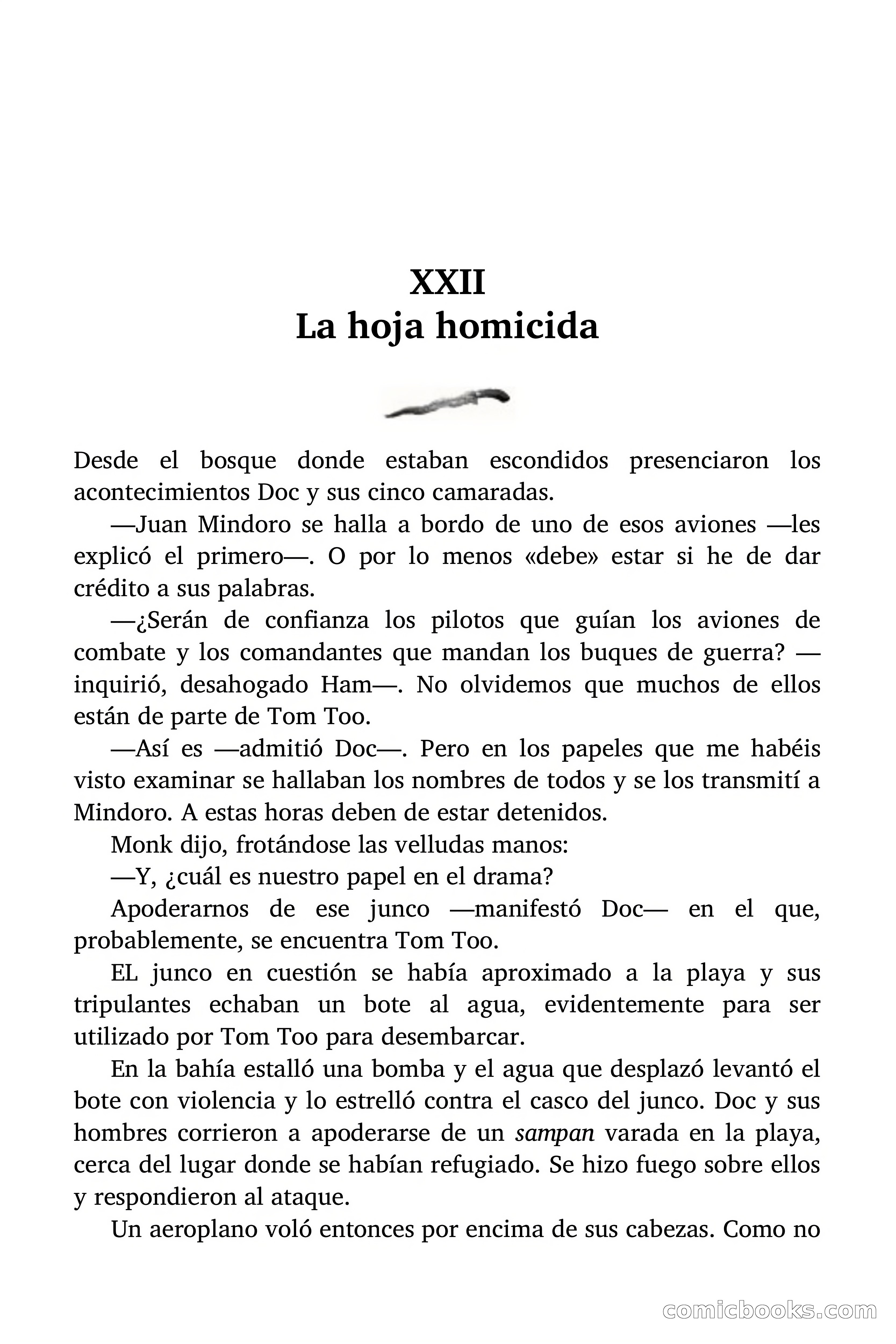 Doc Savage: Los piratas del Pacífico — page 185 of 193