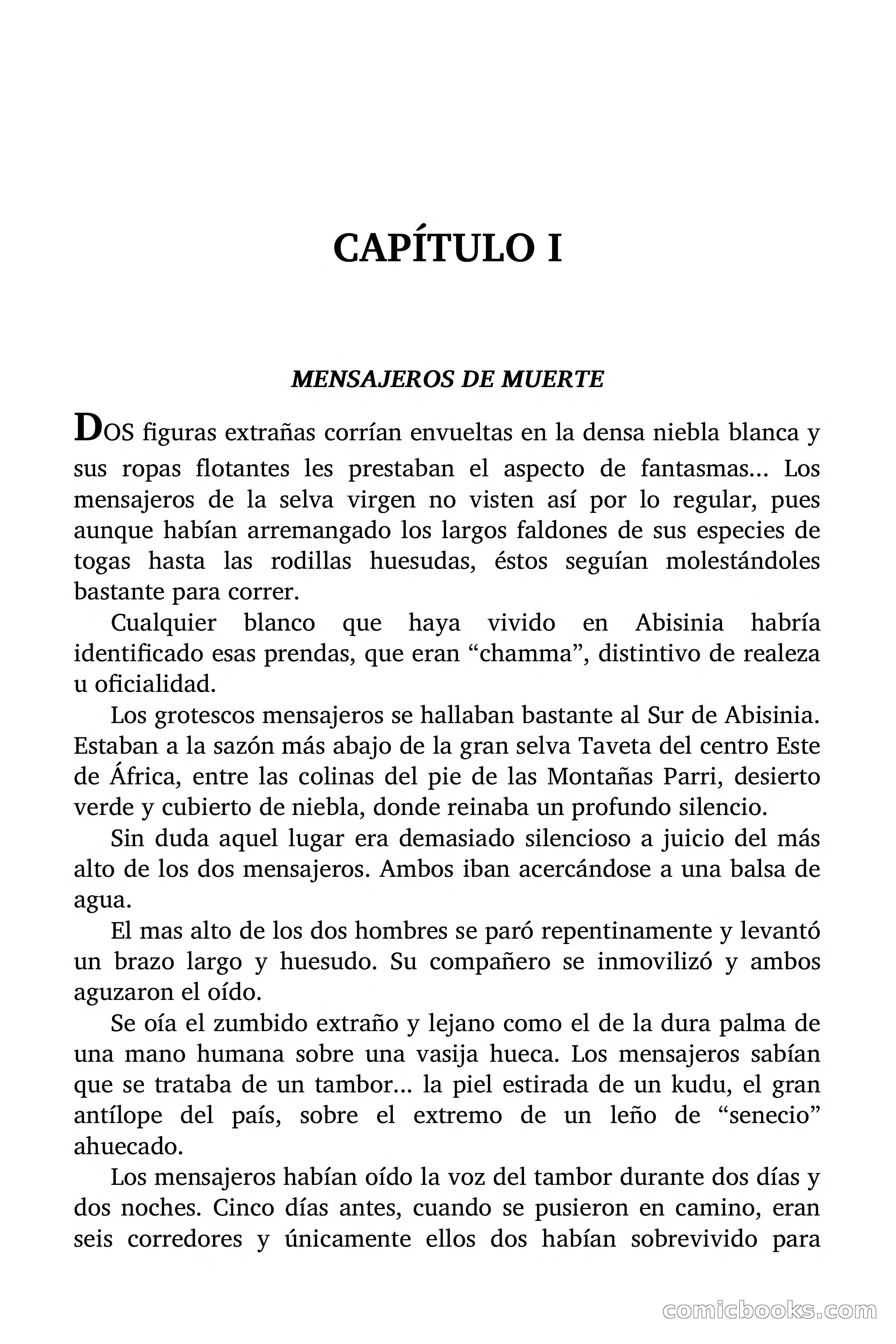 Doc Savage: El país del Largo Jujú — page 3 of 158