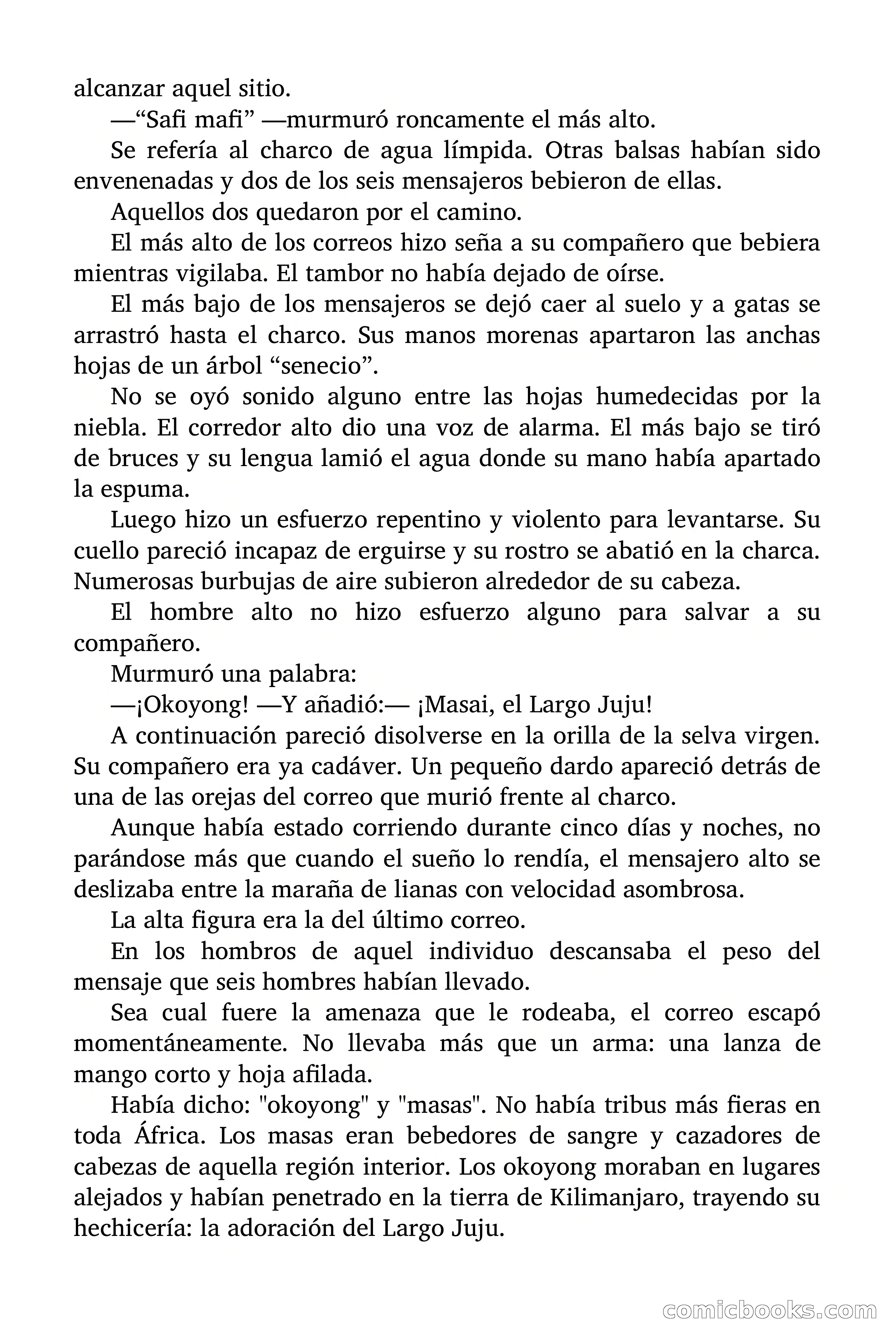 Doc Savage: El país del Largo Jujú — page 4 of 158