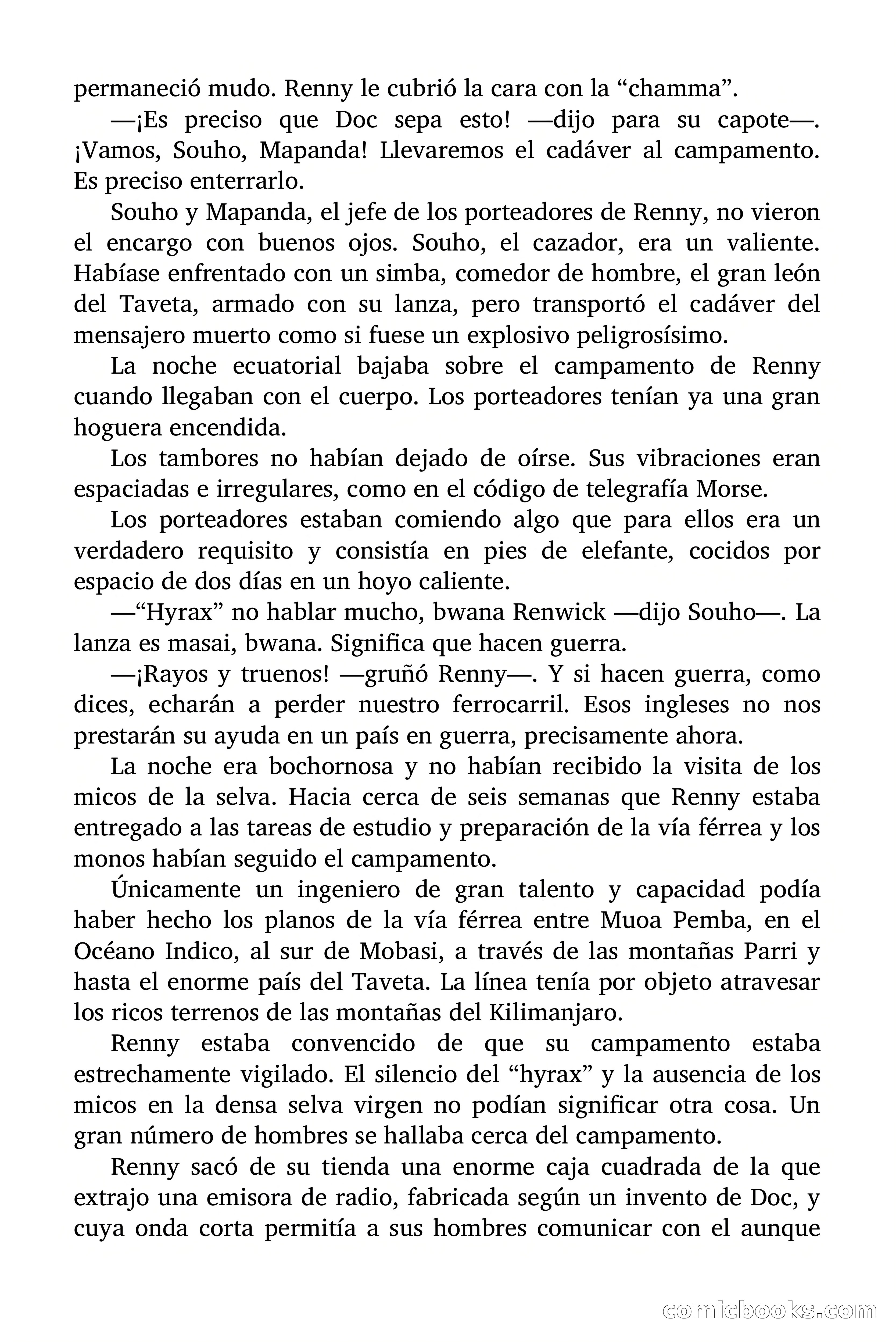 Doc Savage: El país del Largo Jujú — page 7 of 158