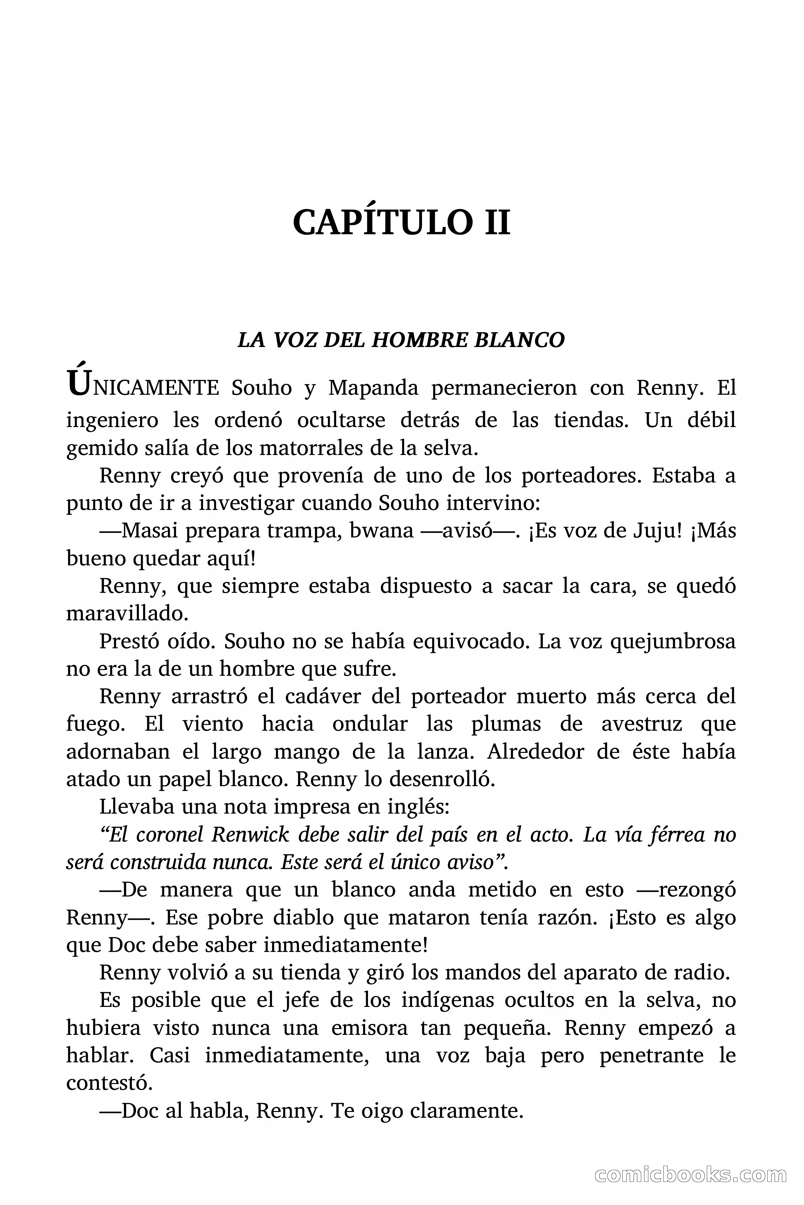 Doc Savage: El país del Largo Jujú — page 10 of 158